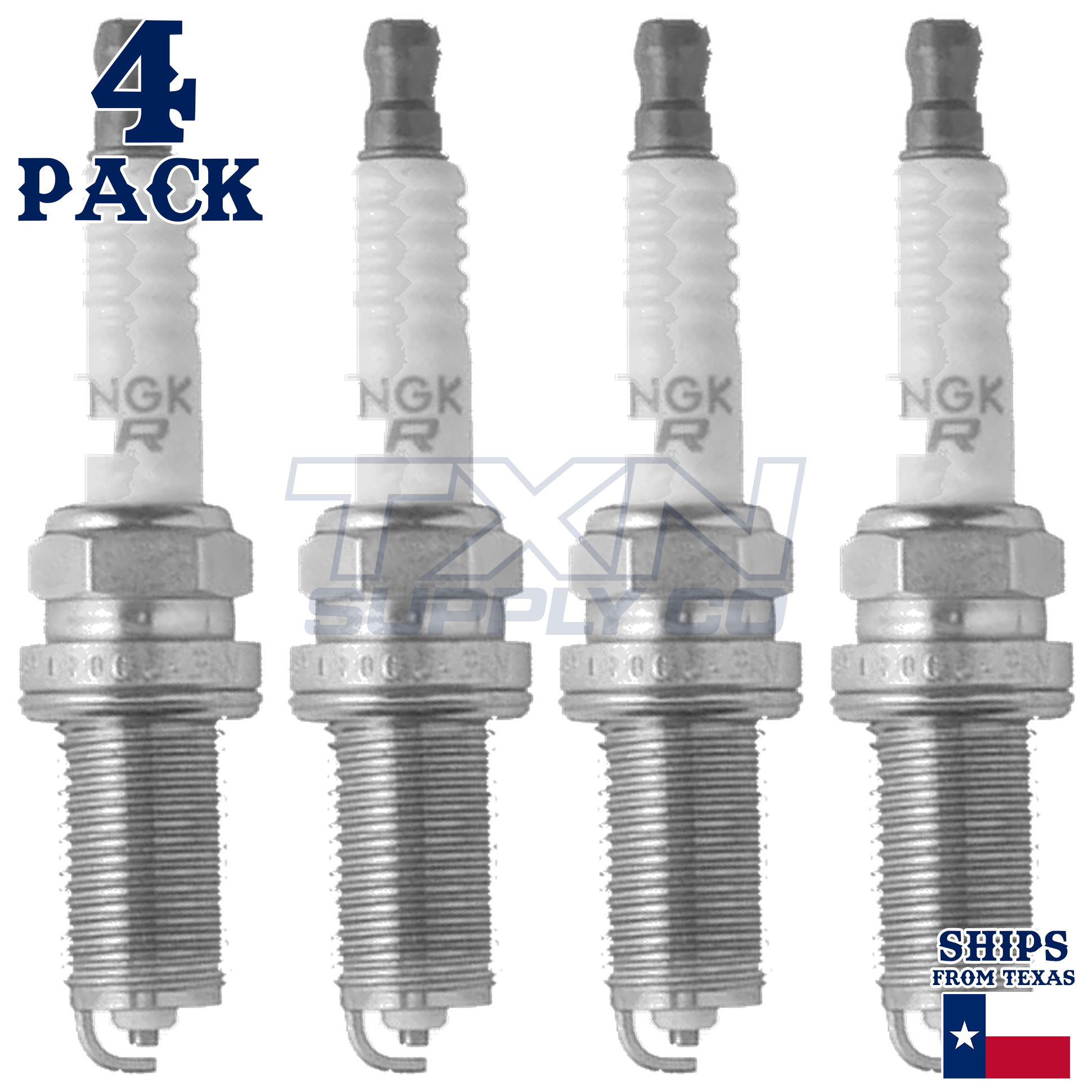4 NGK Spark Plugs - For Yamaha Waverunner VX1050 Cruiser Watercraft - Image 2
