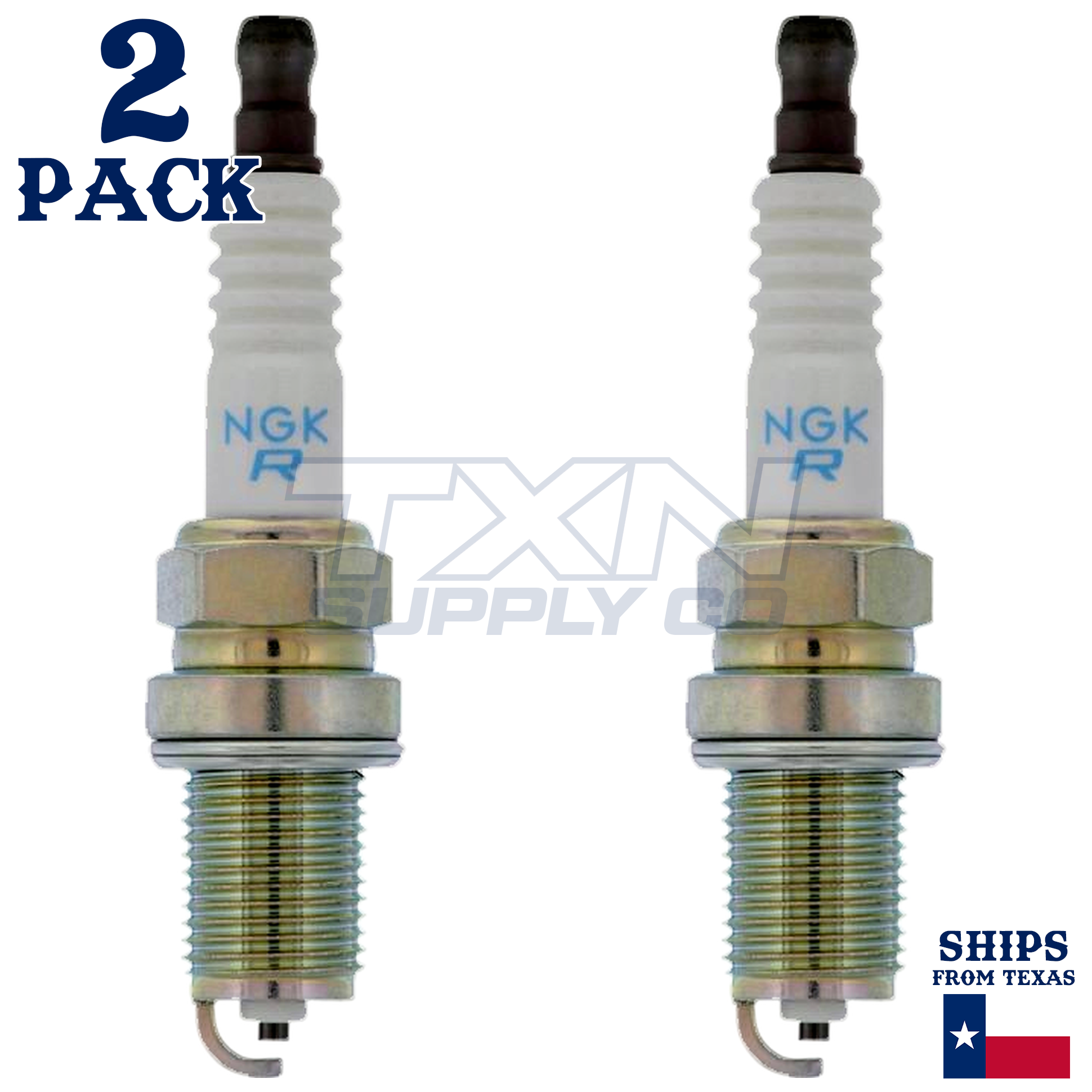 NGK 6696 Spark Plugs 2 Pack - Image 1