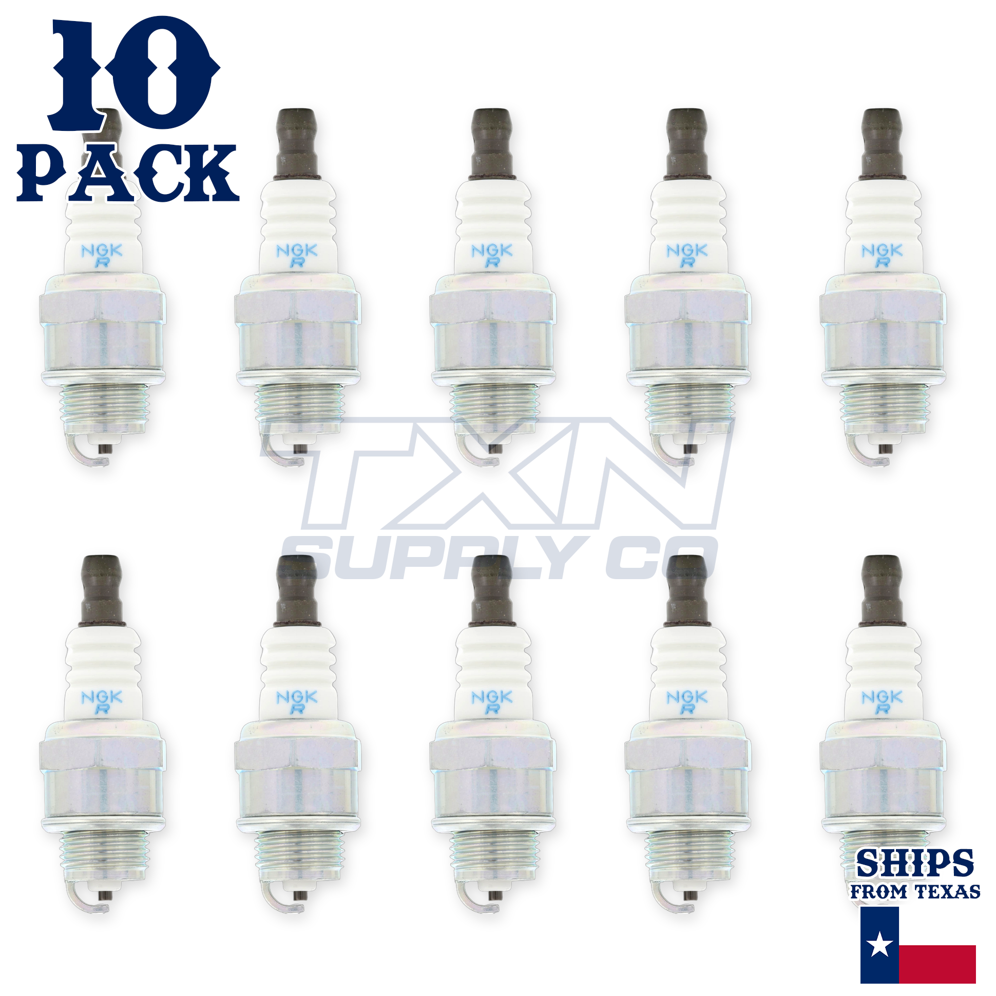 10 Pack NGK Spark Plug - For Poulan Pro PP 230 Chainsaw - Image 2