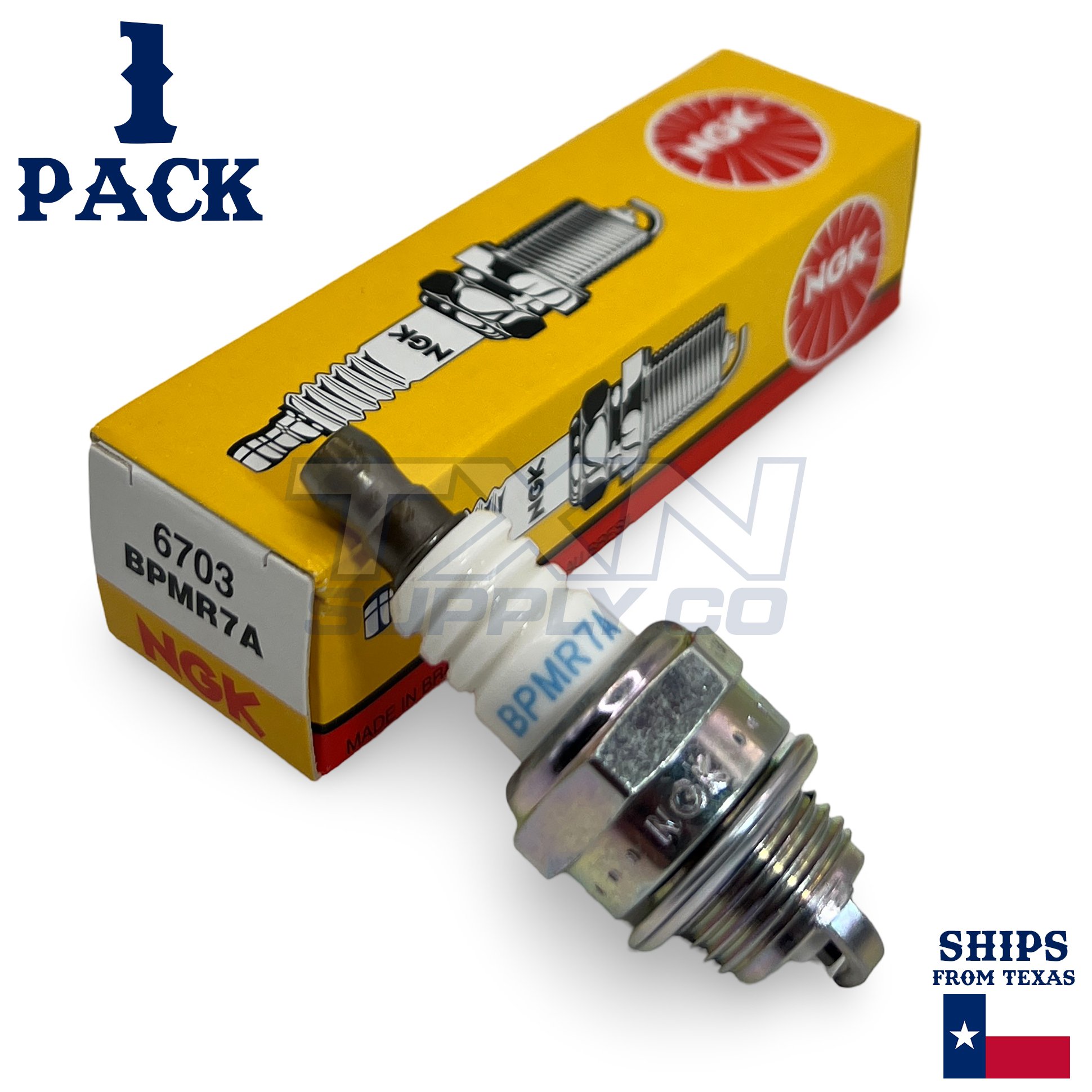 1 Pack NGK Spark Plug - For 445 Husqvarna Chainsaw - Image 1