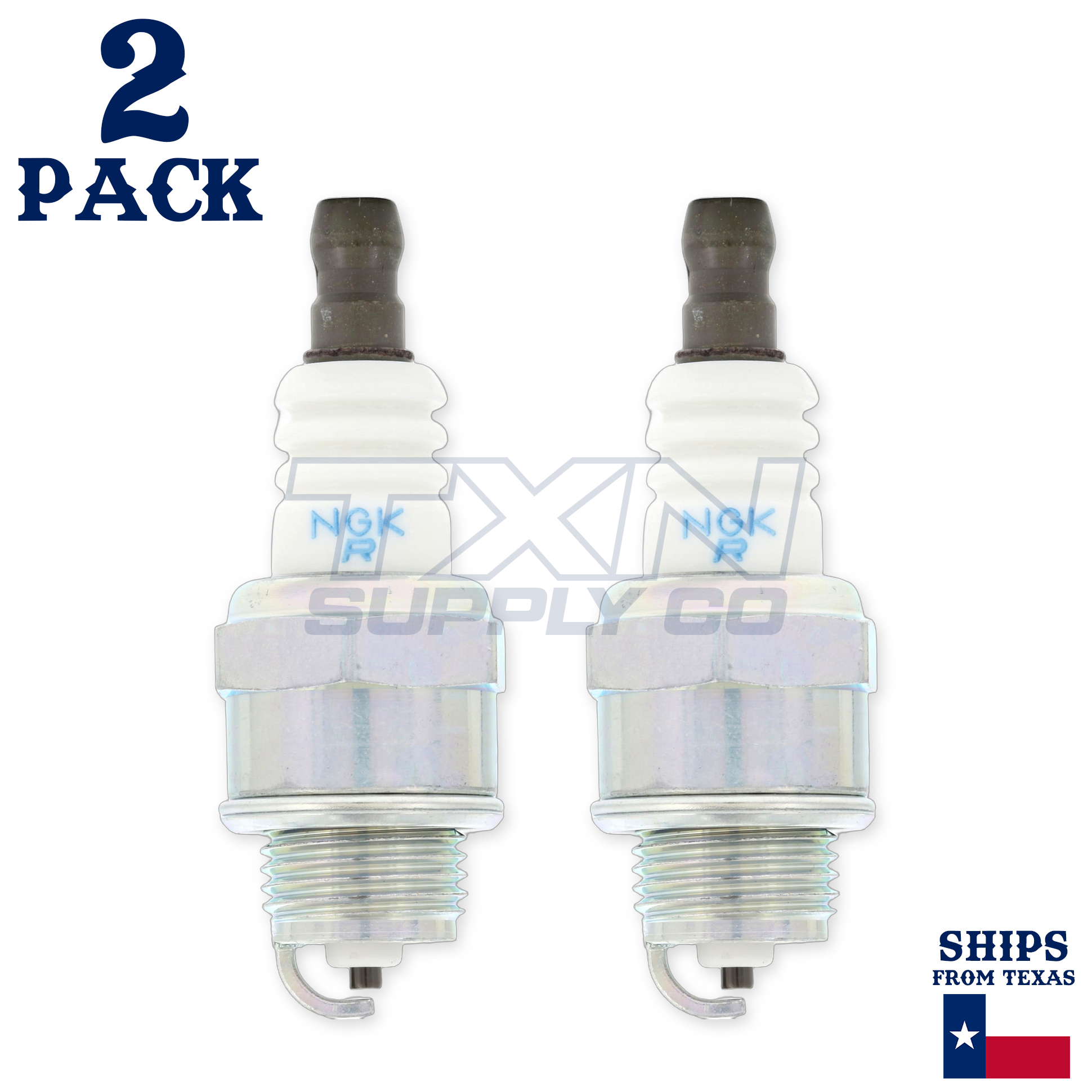2 Pack NGK Spark Plug - For 455 Rancher Husqvarna Chainsaw - Image 2