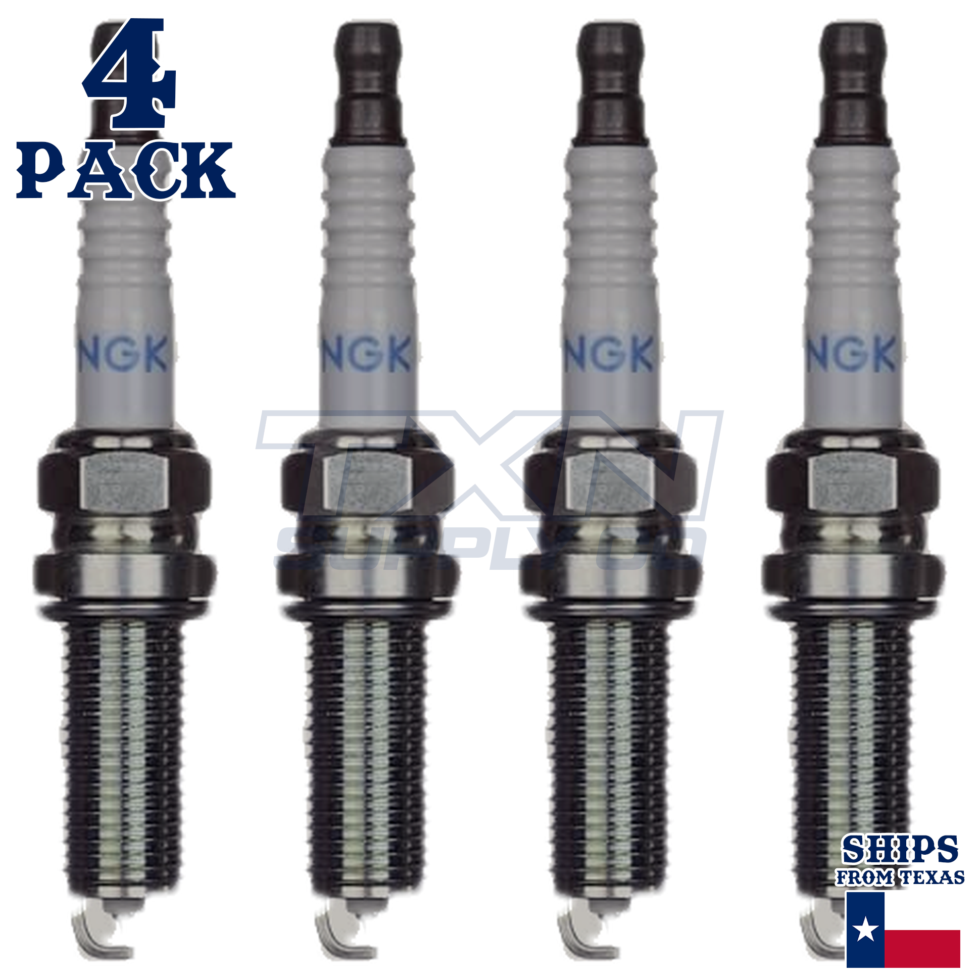 NGK 6706 LKAR8AI-9 Spark Plugs 4 Pack