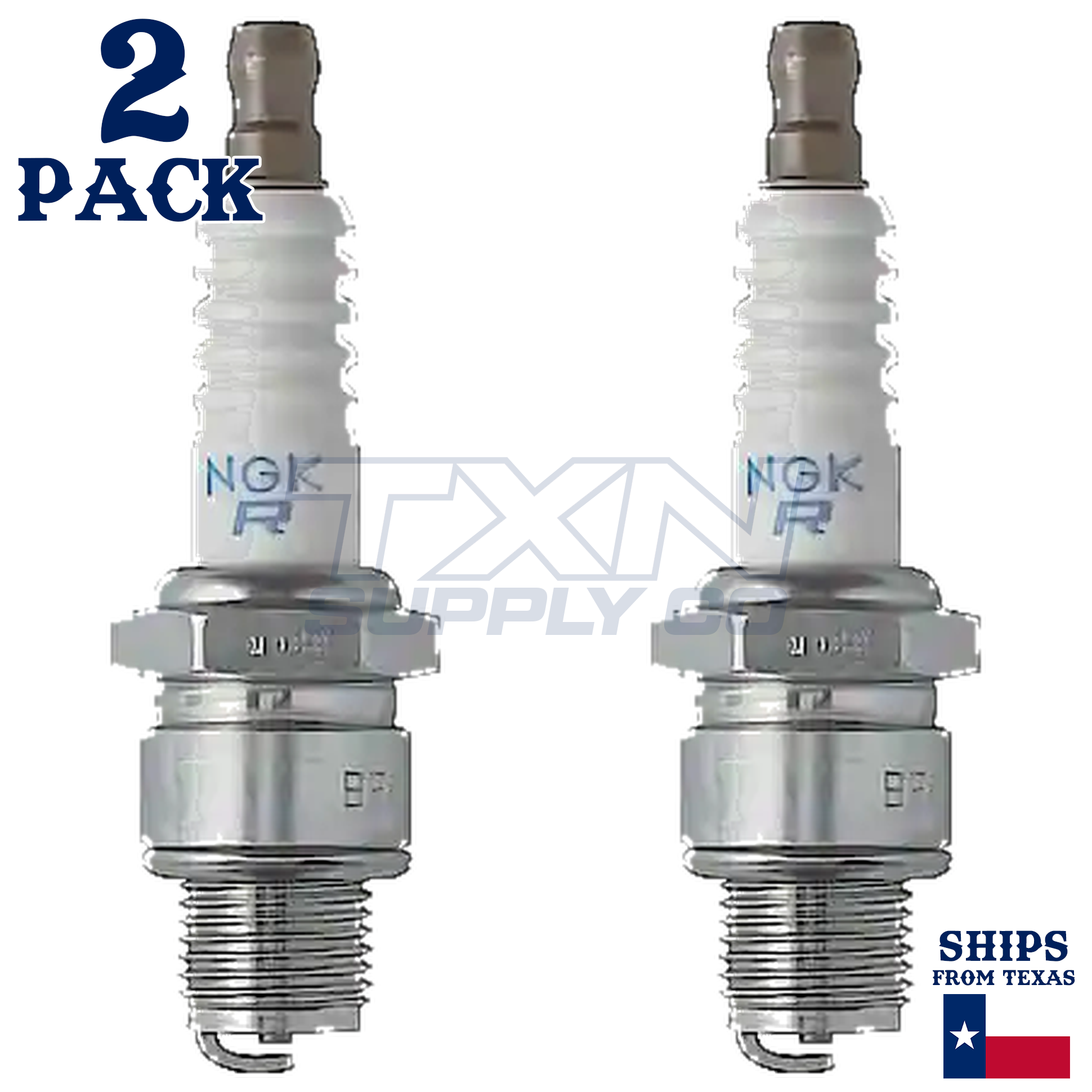 2 NGK Spark Plugs - For Yamaha PRO VXR Watercraft - Image 2