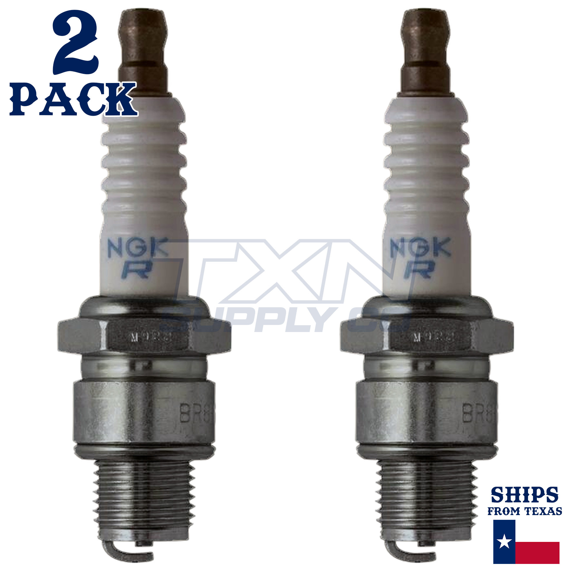 NGK 6715 Spark Plugs 2 Pack - Image 1