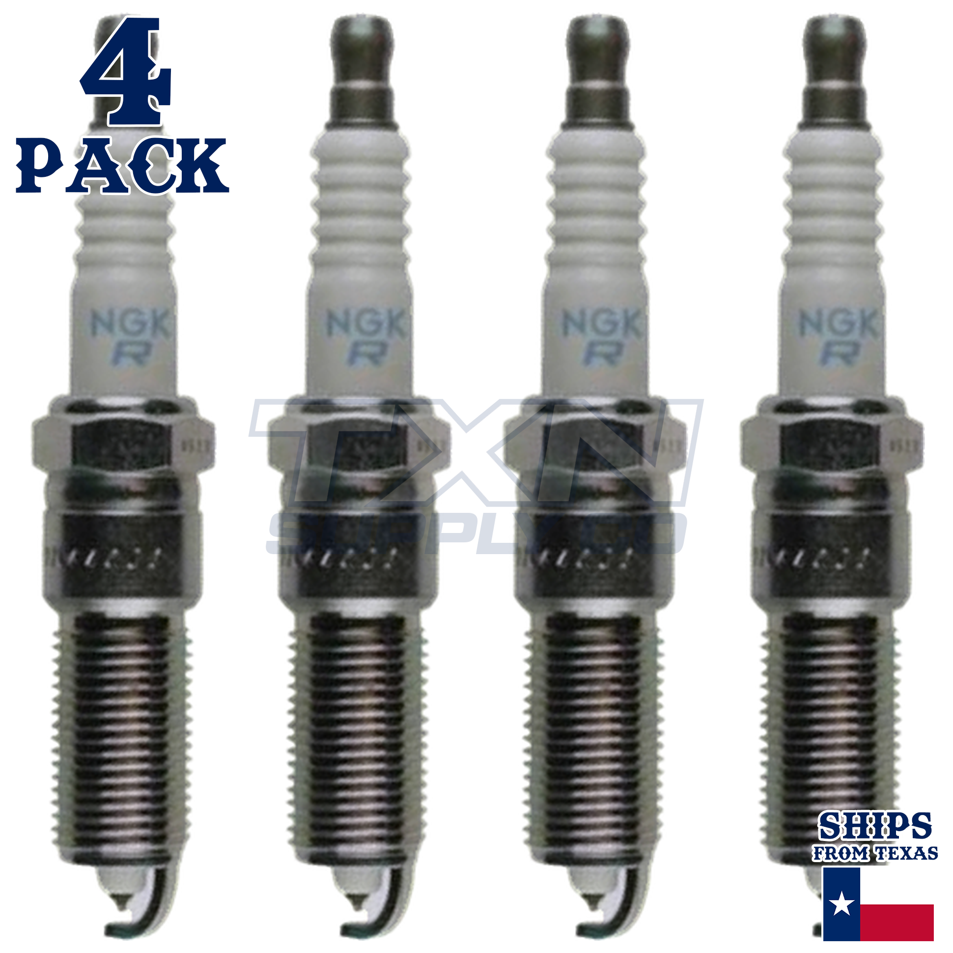 NGK 6774 IZFR6K13 Spark Plugs 4 Pack
