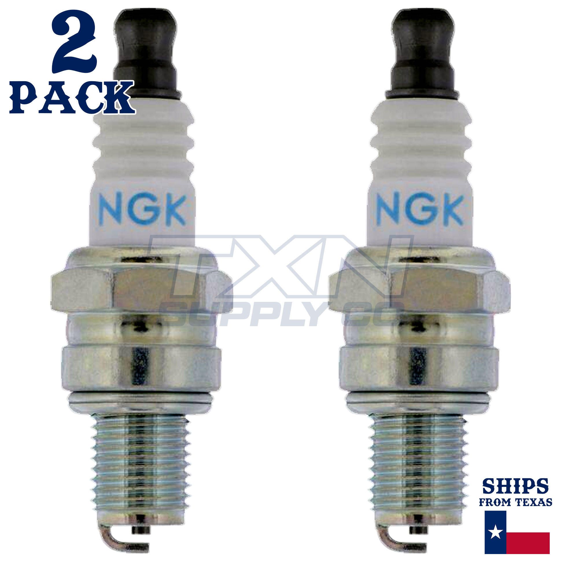 NGK 6776 Spark Plugs 2 Pack - Image 1