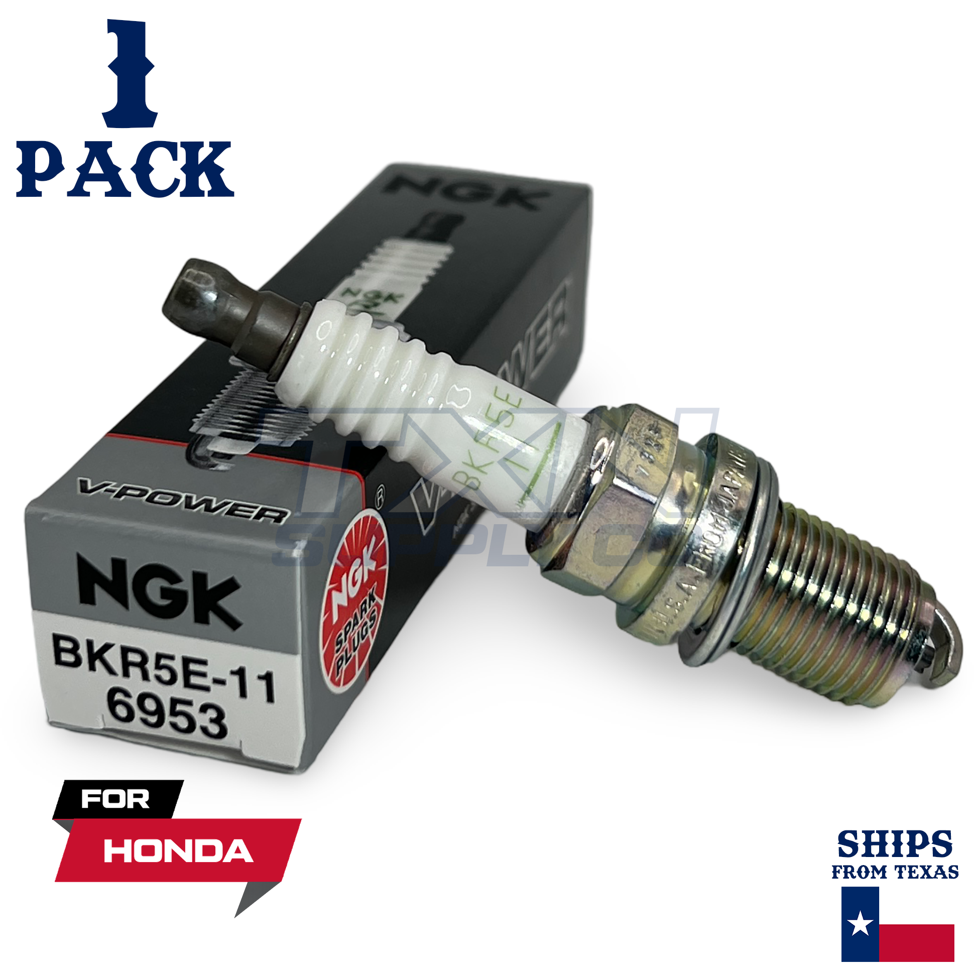 NGK Resistor Sparkplug BKR5E-11 for Honda Rancher 420 4x4 DCT 2014-2019