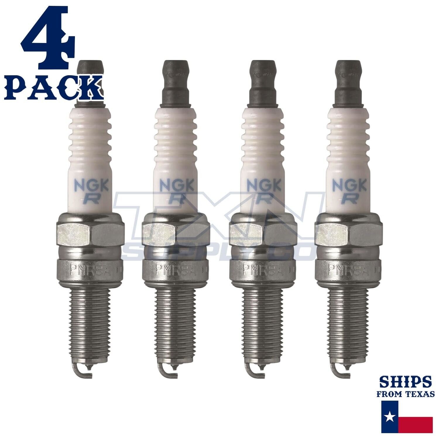 4 Pack NGK V-Power 6955 Spark Plugs CR9EB