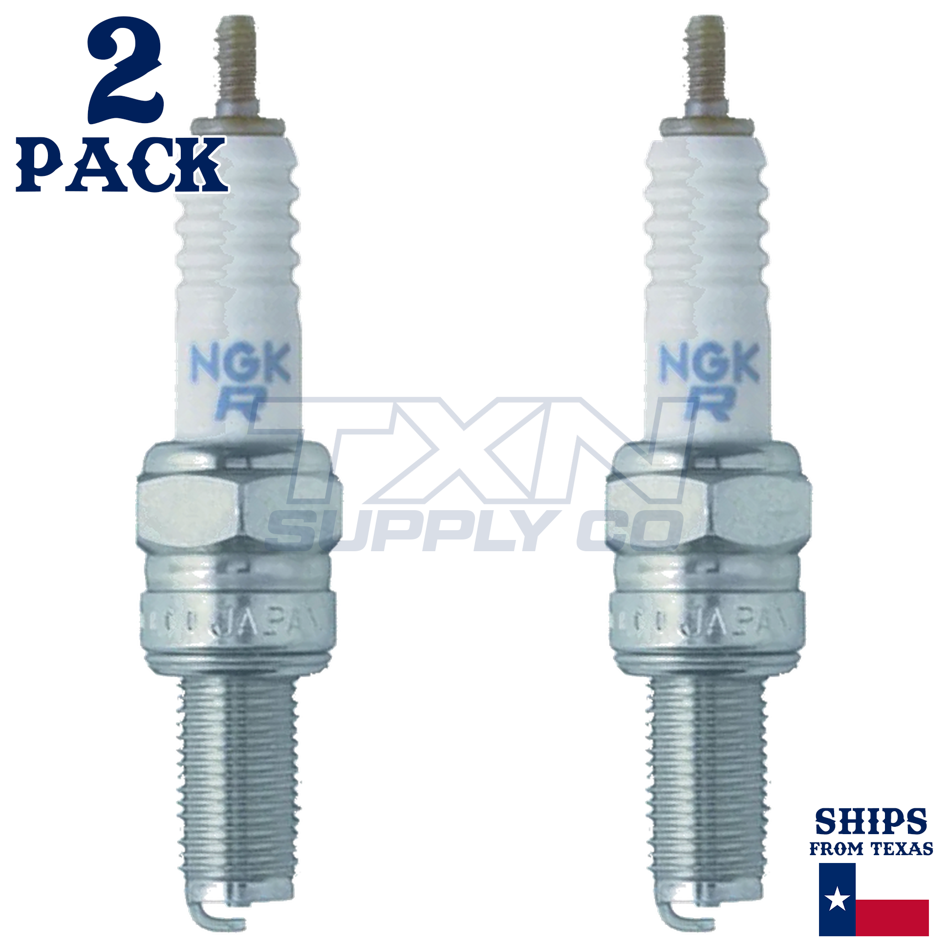 2 NGK Spark Plug - For VZ 1500 Intruder M1500 Suzuki Motorcycle - Image 2
