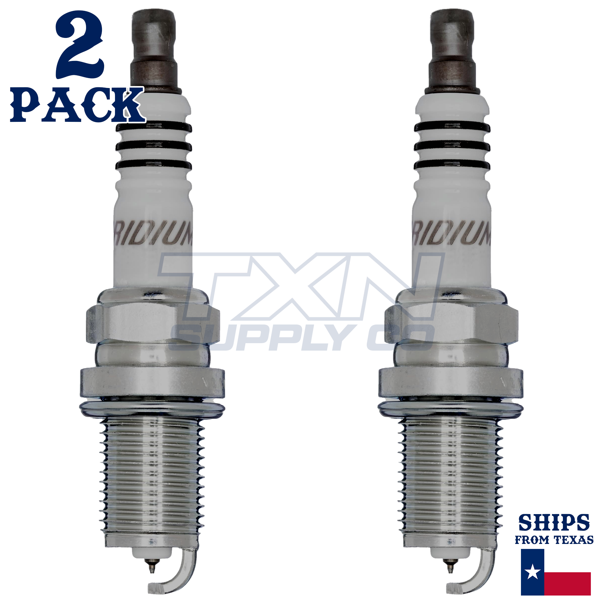 NGK 6988 BKR7EIX-11 Spark Plugs 2 Pack