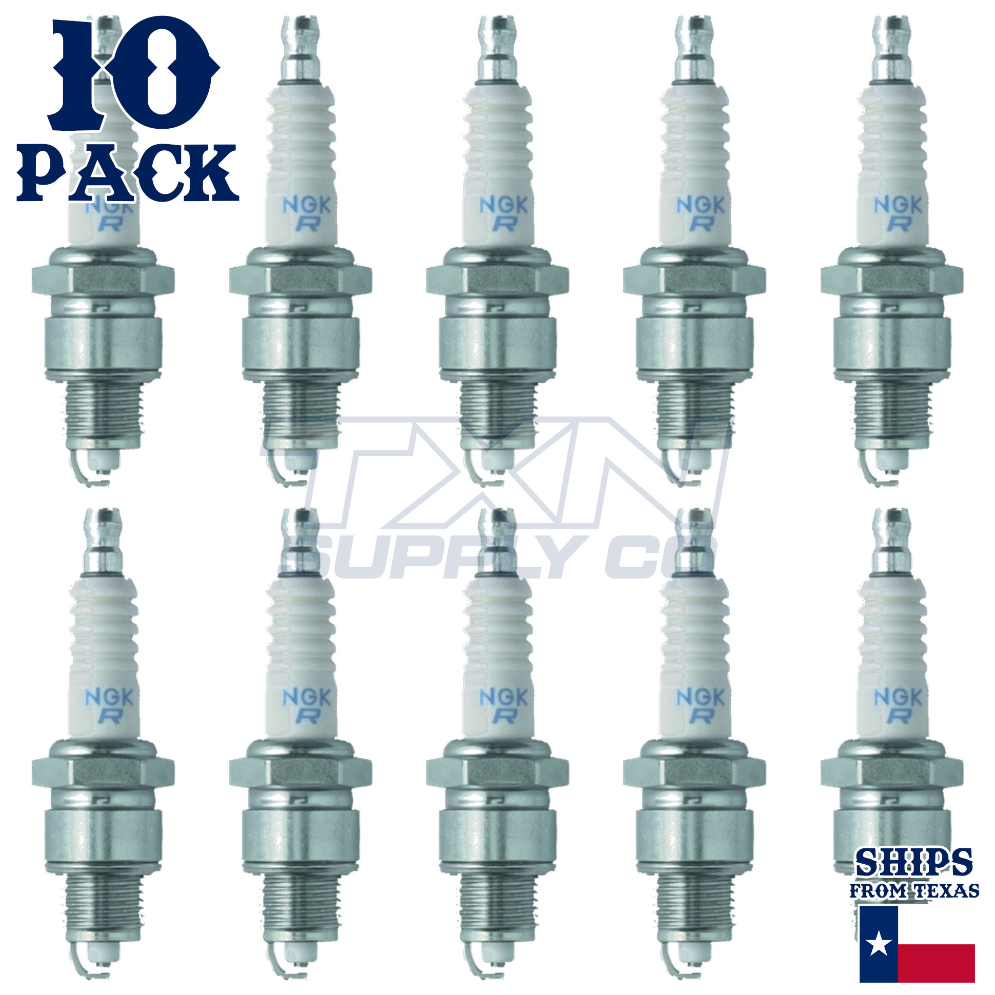 NGK 7022 Spark Plug BPR6HS - 10 Pack - Image 2