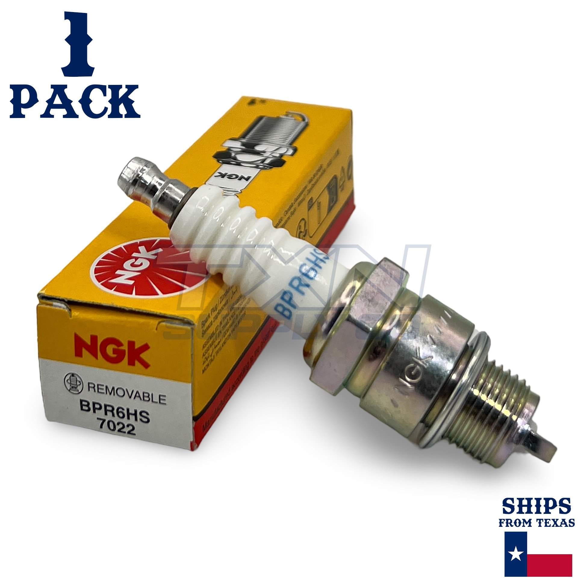 1 Pack NGK Spark Plug - For Mercury 2.5 2-Stroke Outboard - Image 1