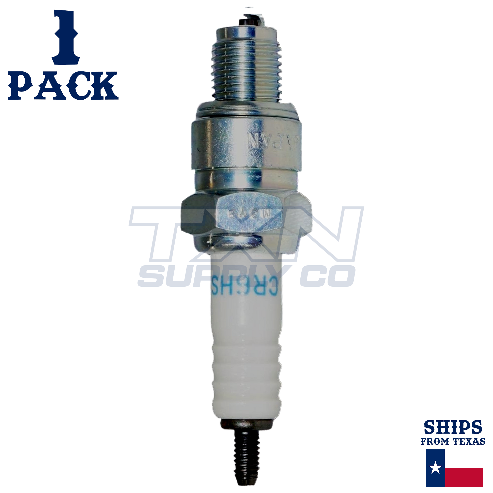 NGK 7023 CR6HS Spark Plug 1 Pack - Image 1
