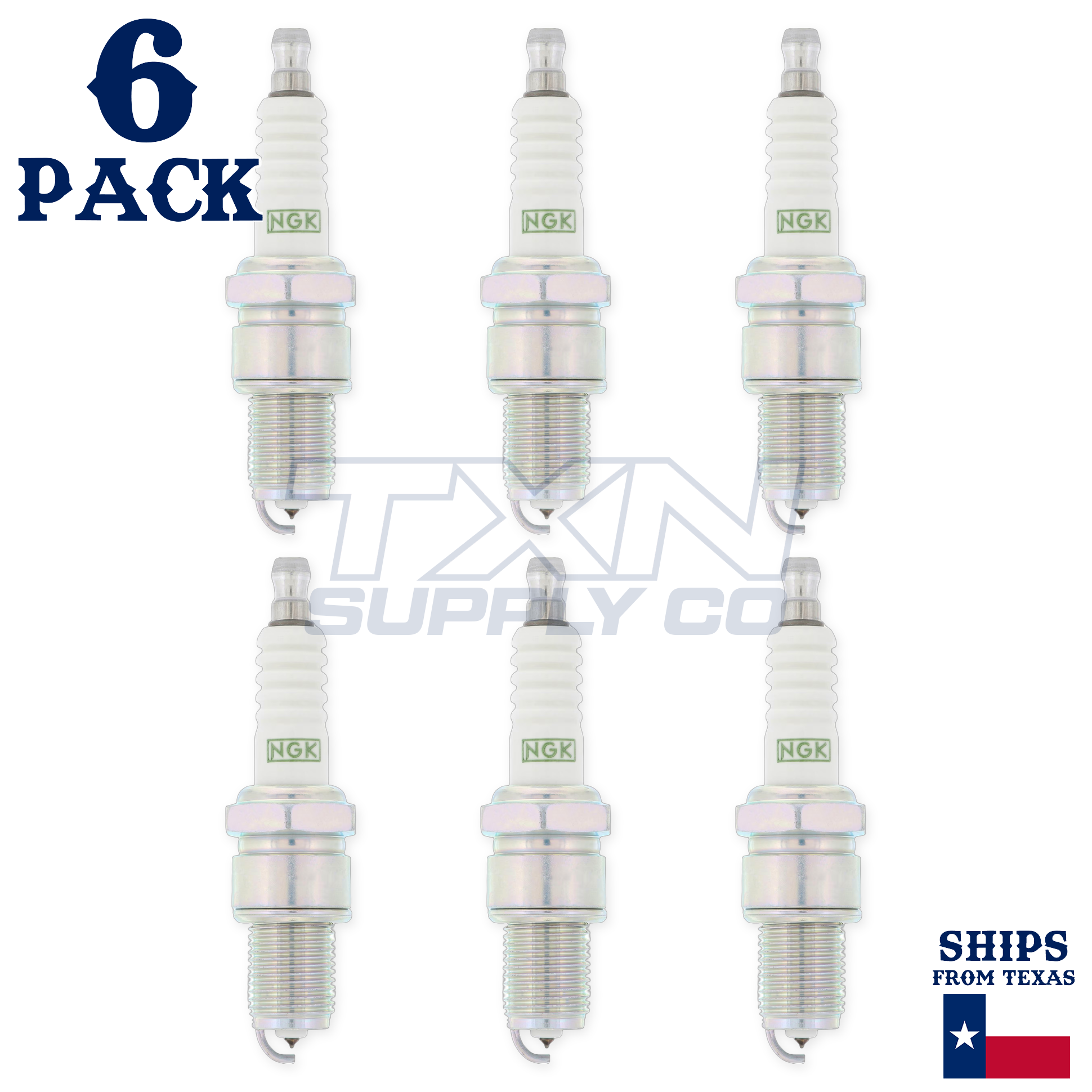 NGK 7084 Spark Plug BPR6EGP - 6 Pack - Image 2