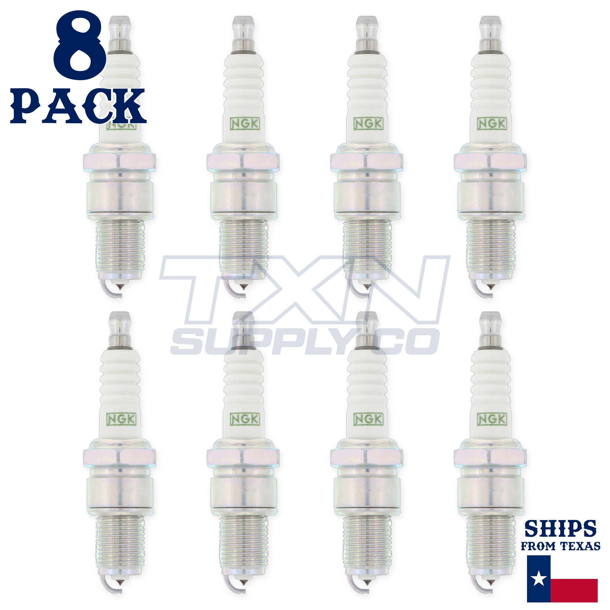 NGK 7084 Spark Plug BPR6EGP - 8 Pack - Image 2