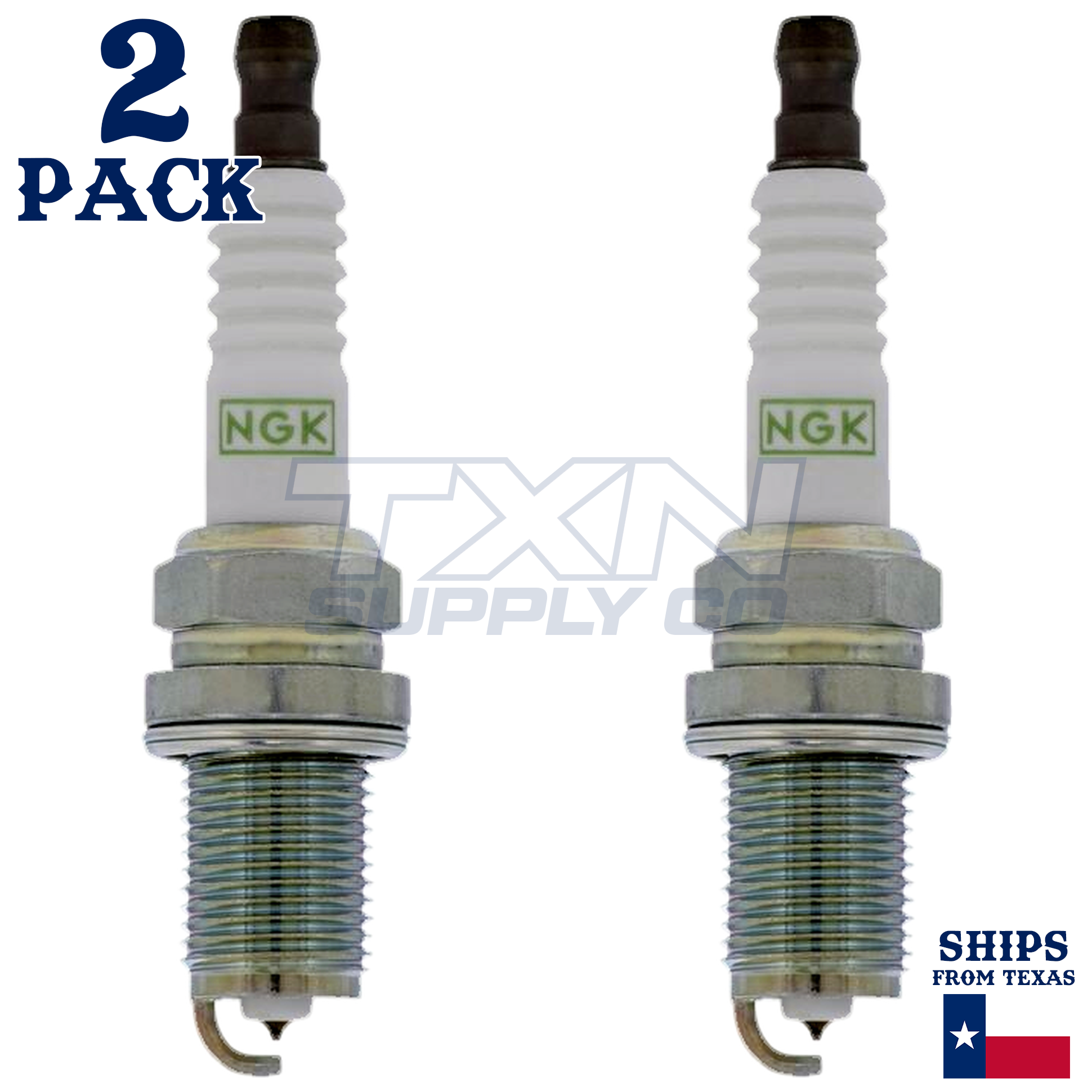 NGK 7090 Spark Plugs 2 Pack - Image 1