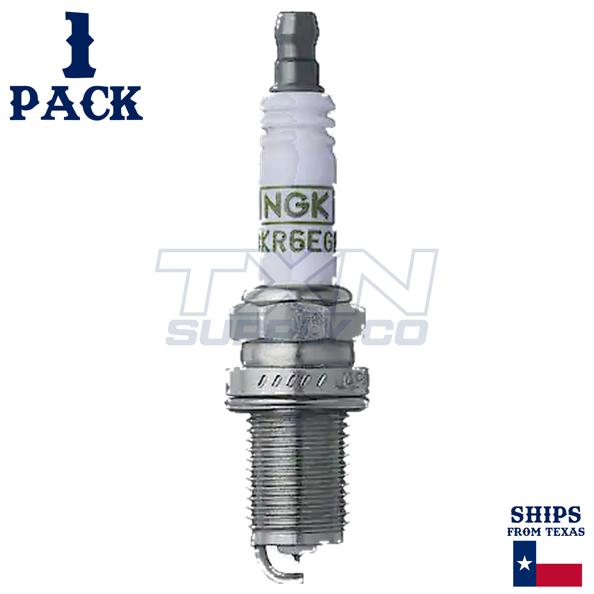 1 Pack NGK G-Power 7092 Spark Plugs BKR6EGP - Image 2