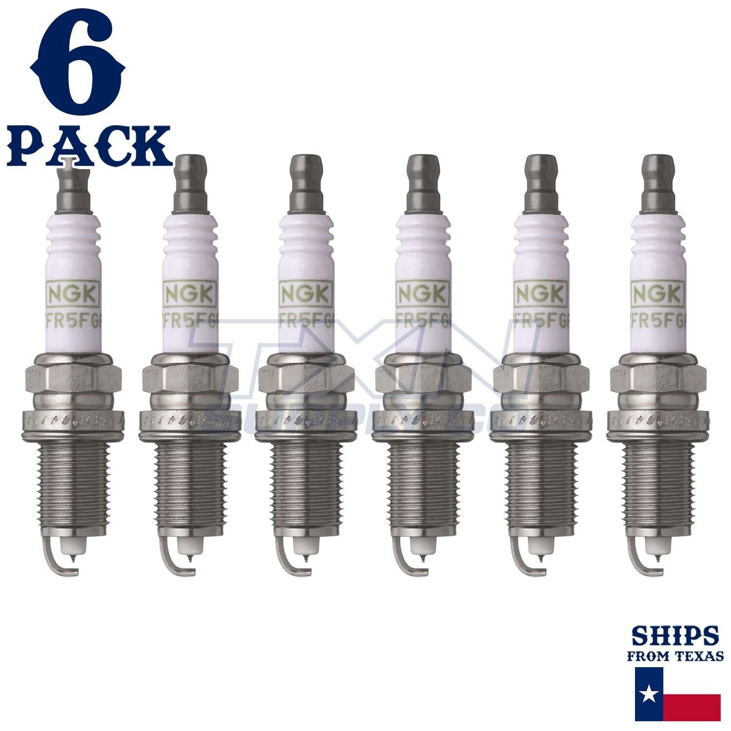 6 Pack NGK G-Power Spark Plugs 1998-2002 for Honda Accord 3.0L V6