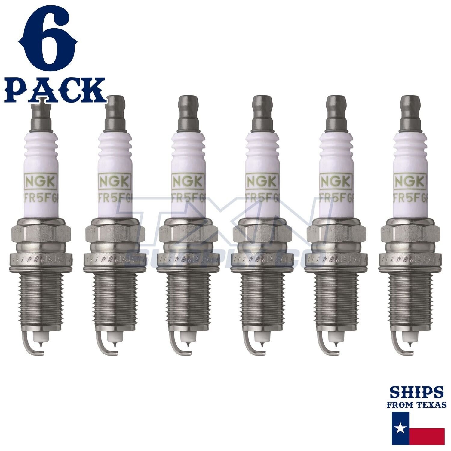 6 Pack NGK G-Power Spark Plugs 2001-2003 for Dodge Dakota 3.9L V6