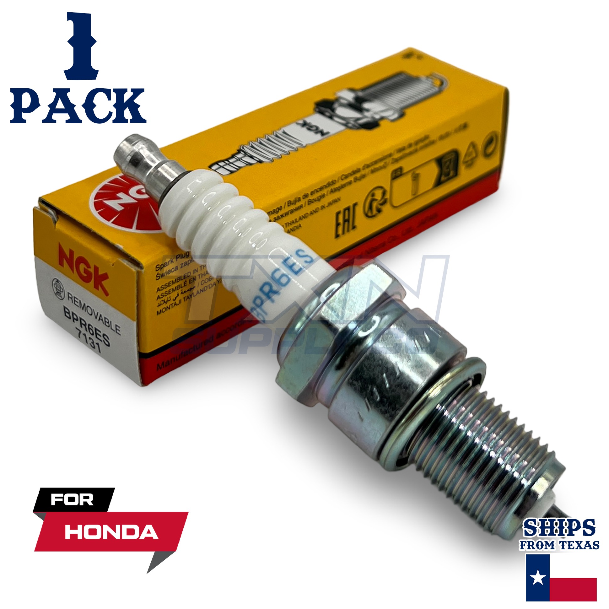 1 NGK Spark Plug - For HF2417HTE Honda Lawn Mower - Image 1