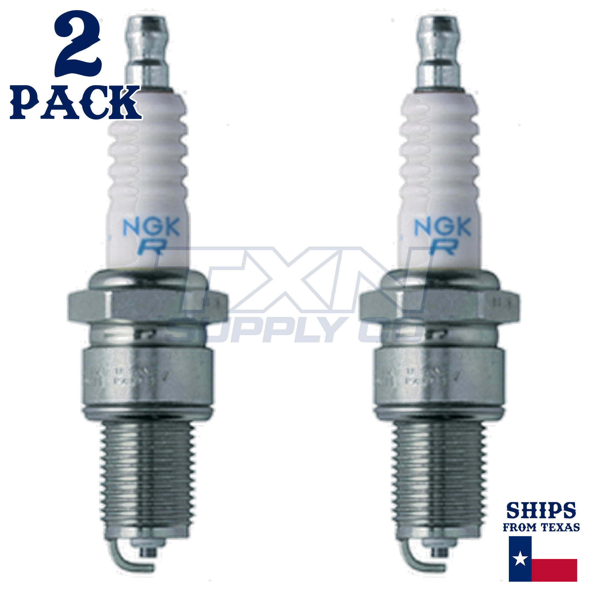 NGK Resistor 7162 Sparkplug DR8EA - 2 Pack - Image 2