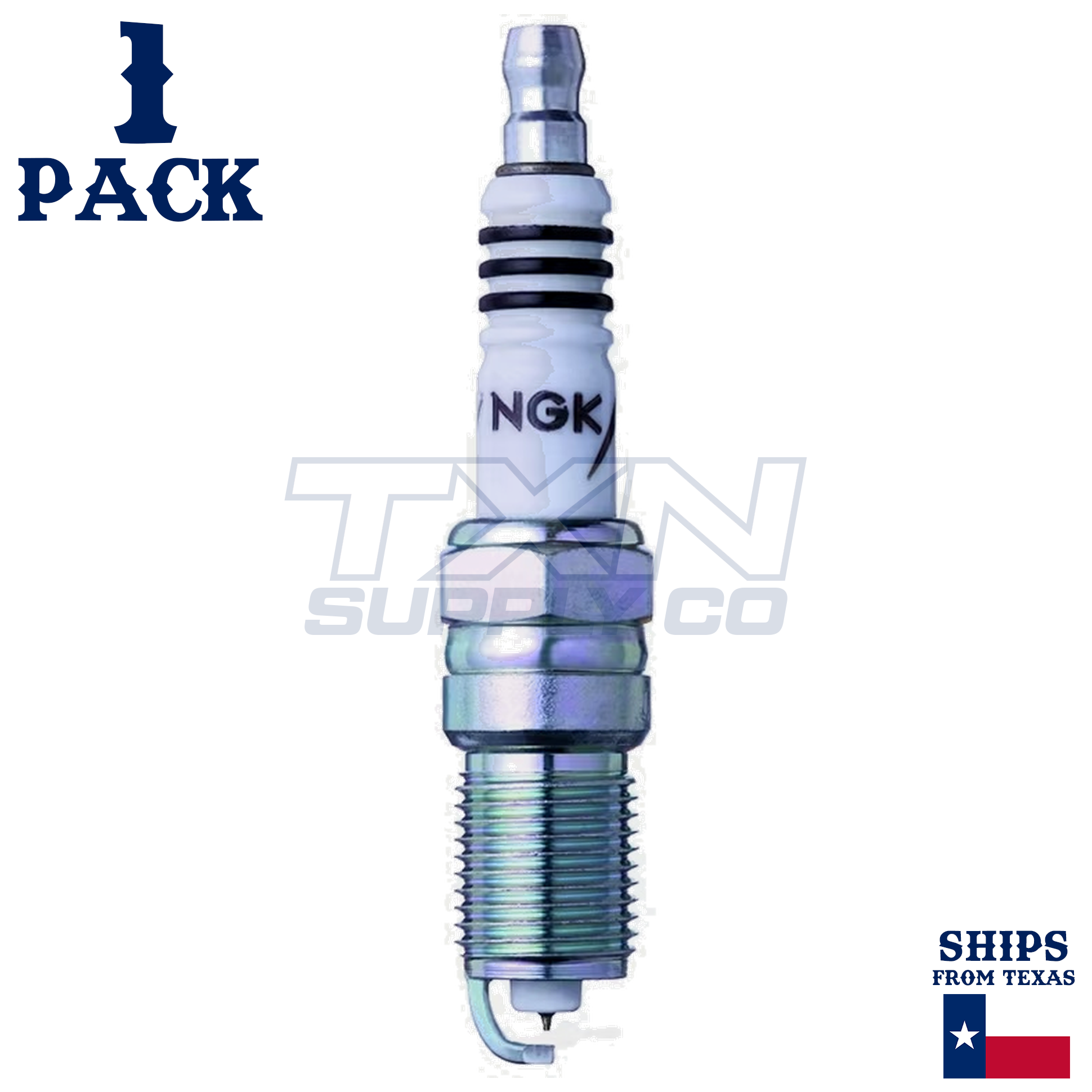 1 Pack NGK Iridium IX 7164 Spark Plugs TR55IX - Image 1