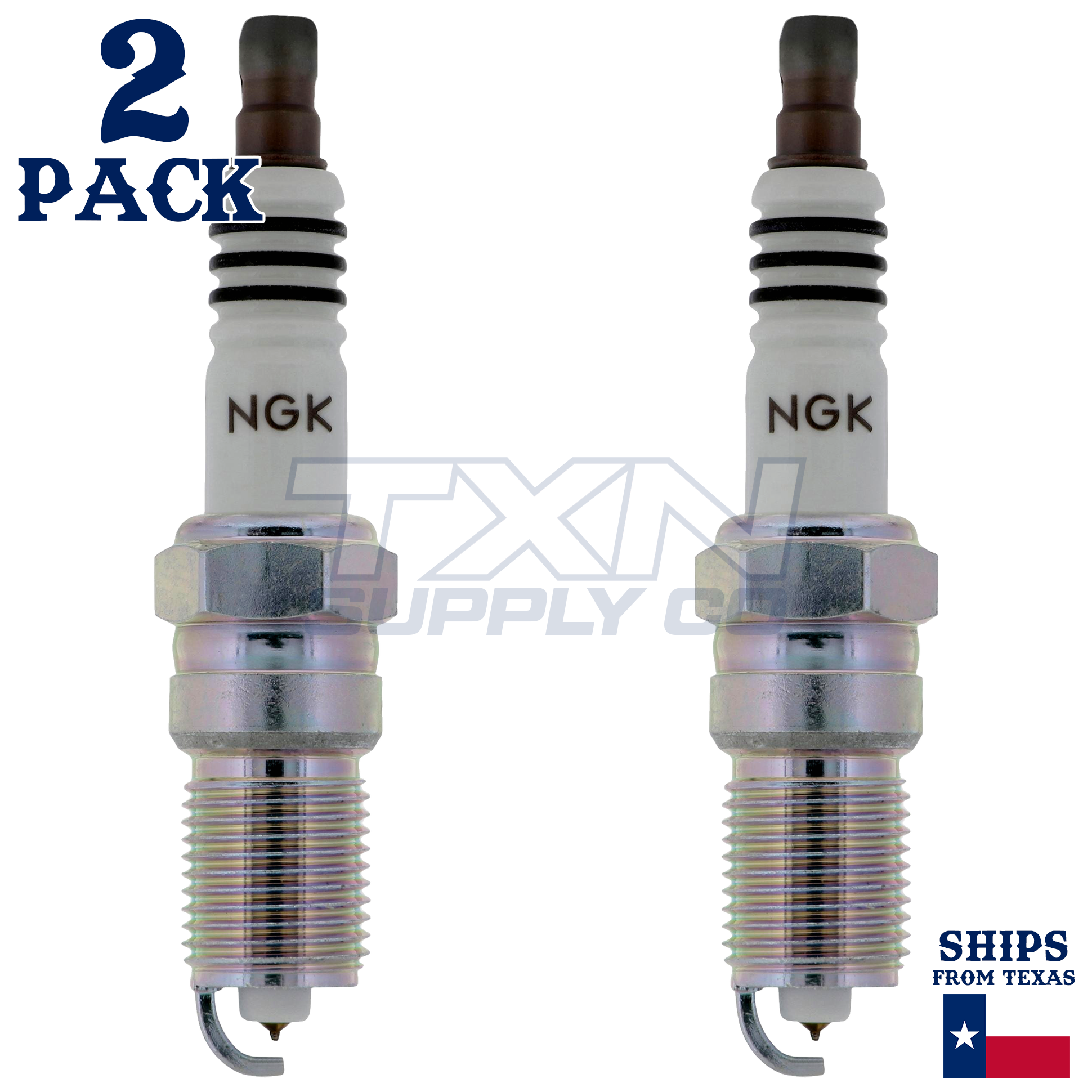 NGK 7164 Spark Plugs 2 Pack - Image 1