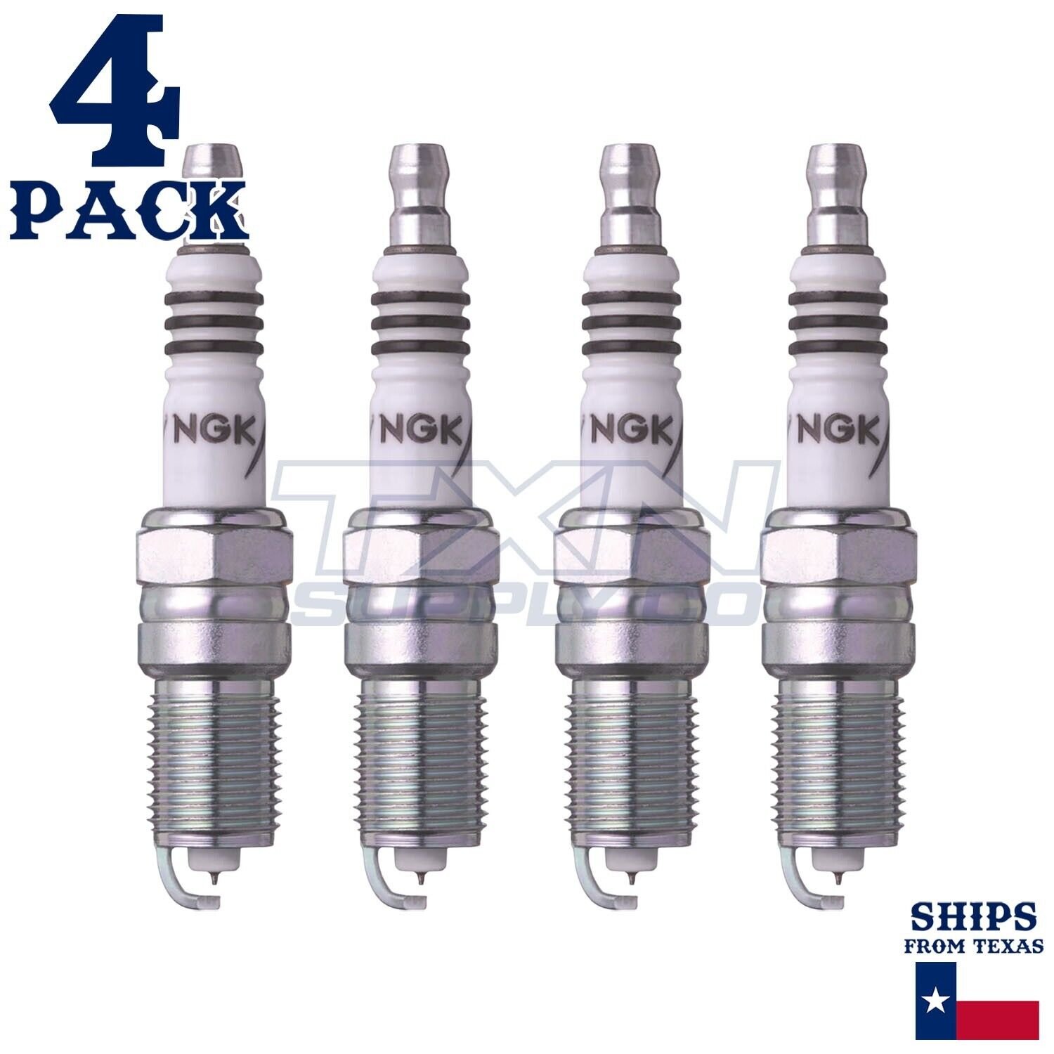 4 Pack NGK Iridium IX Spark Plugs 1995 for Buick Skylark L4 2.3L - Image 2