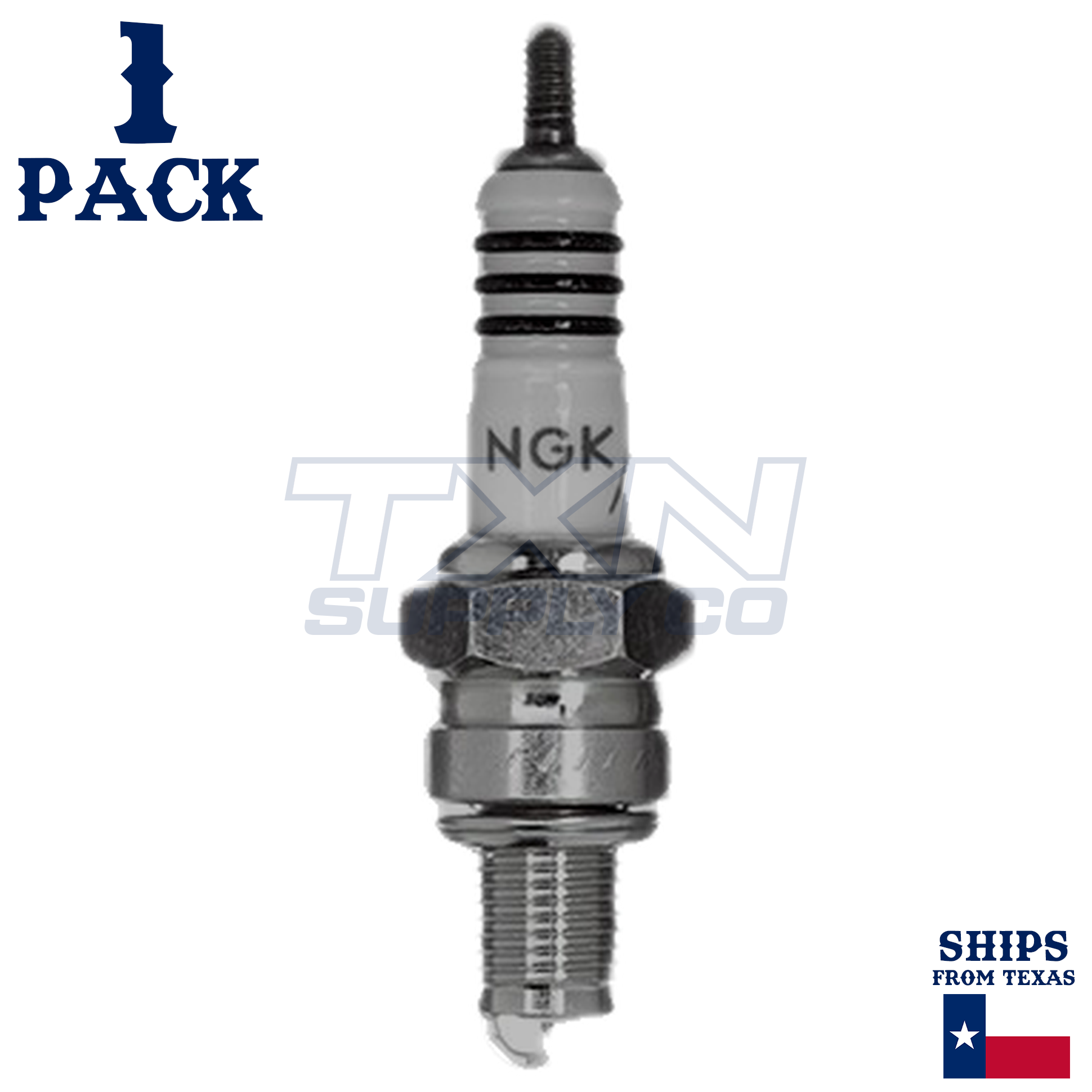 NGK 7274 CR6HIX Spark Plug 1 Pack - Image 1