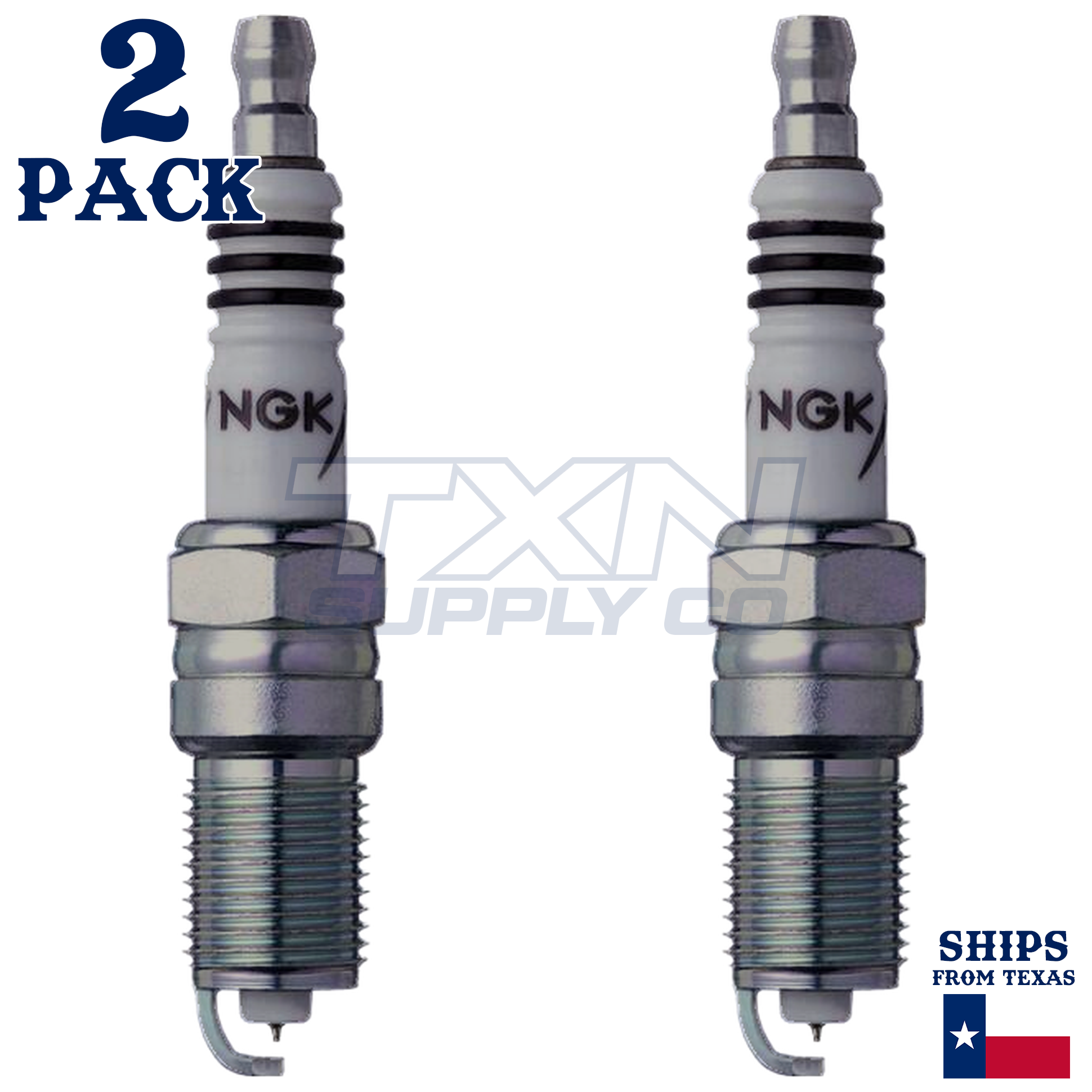NGK 7397 Spark Plugs 2 Pack - Image 1