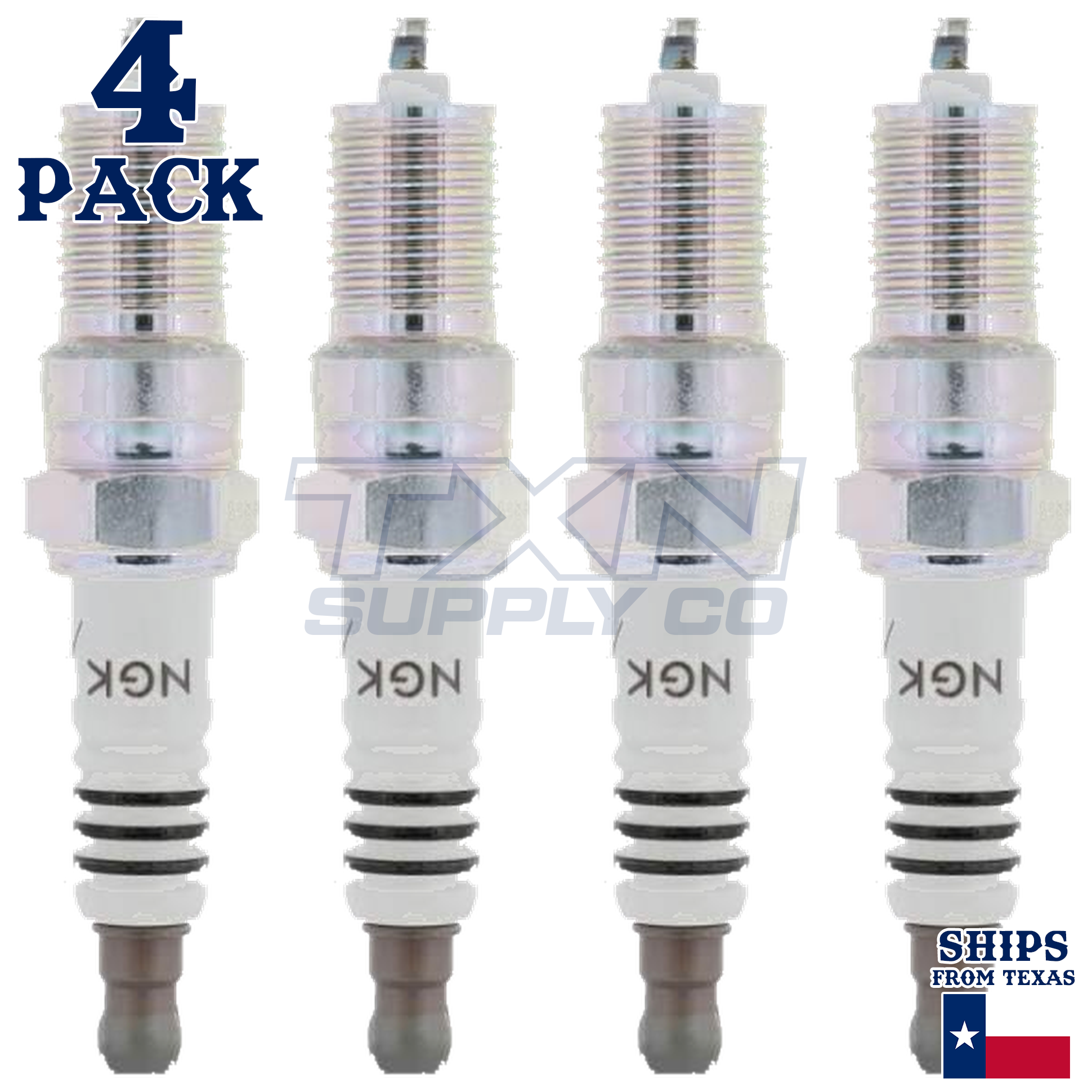 4 Pack NGK Iridium IX 7397 Spark Plugs TR5IX - Image 2