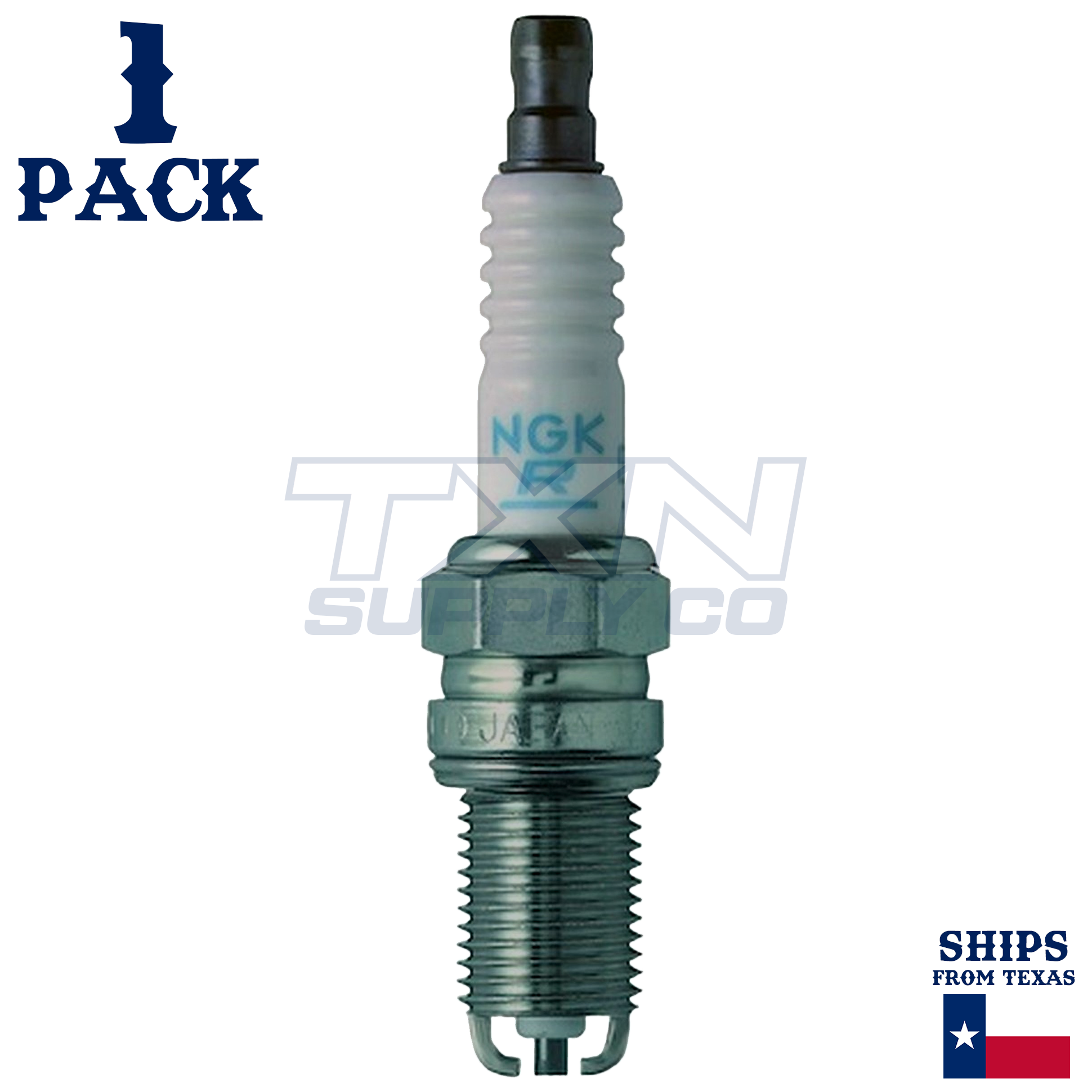 NGK 7415 DCPR8EKP Spark Plug 1 Pack - Image 1