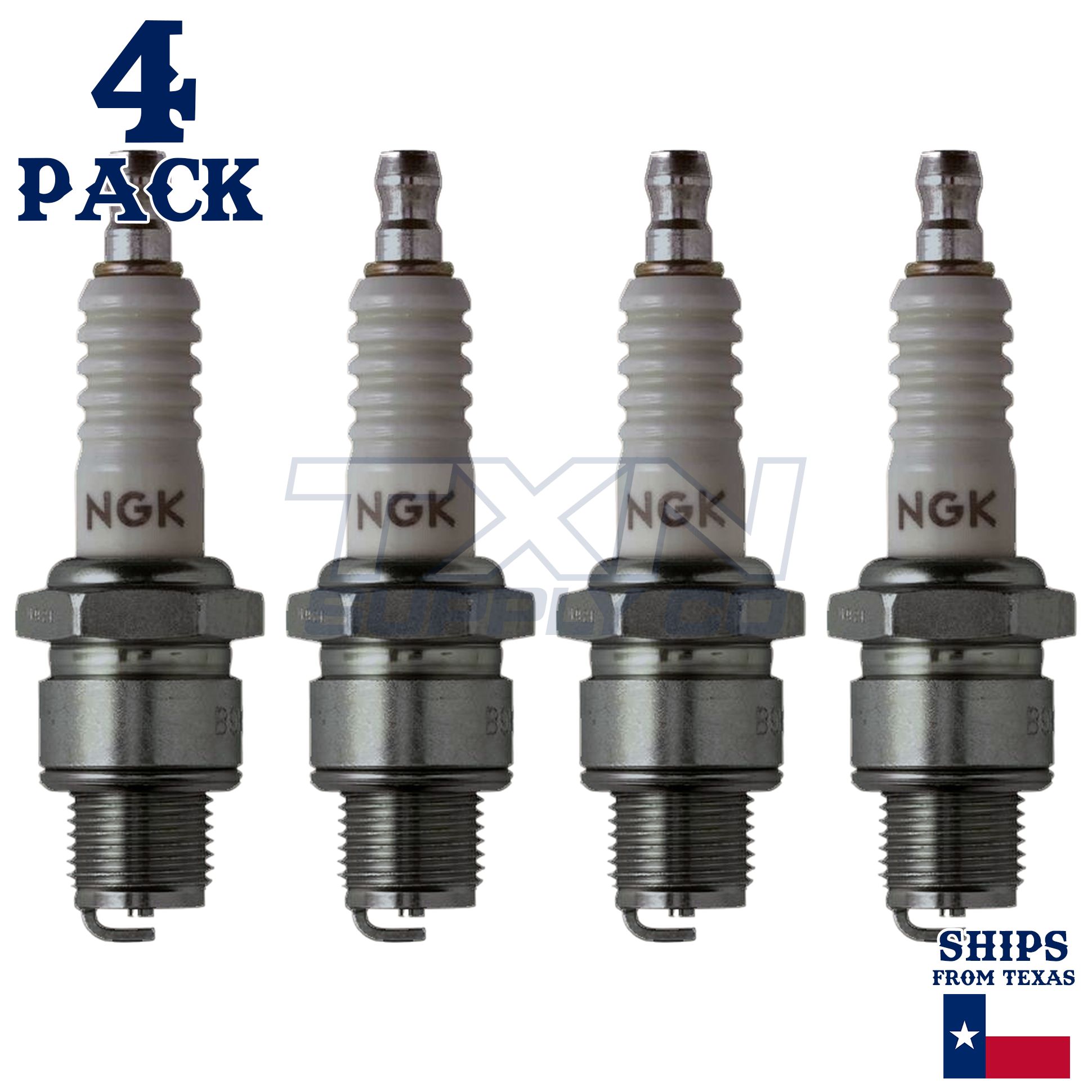 NGK 7534 Spark Plugs 4 Pack - Image 1
