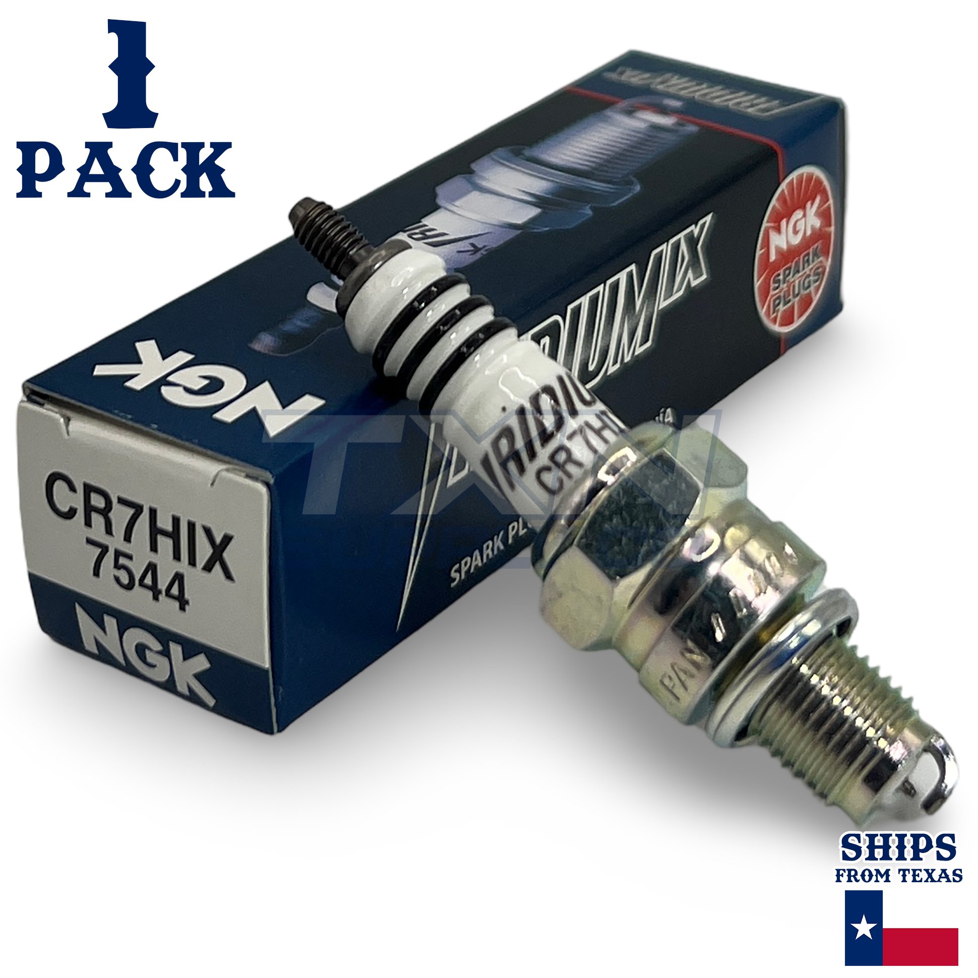 NGK 7544 Iridium IX Spark Plug CR7HIX - 1 Pack - Image 1