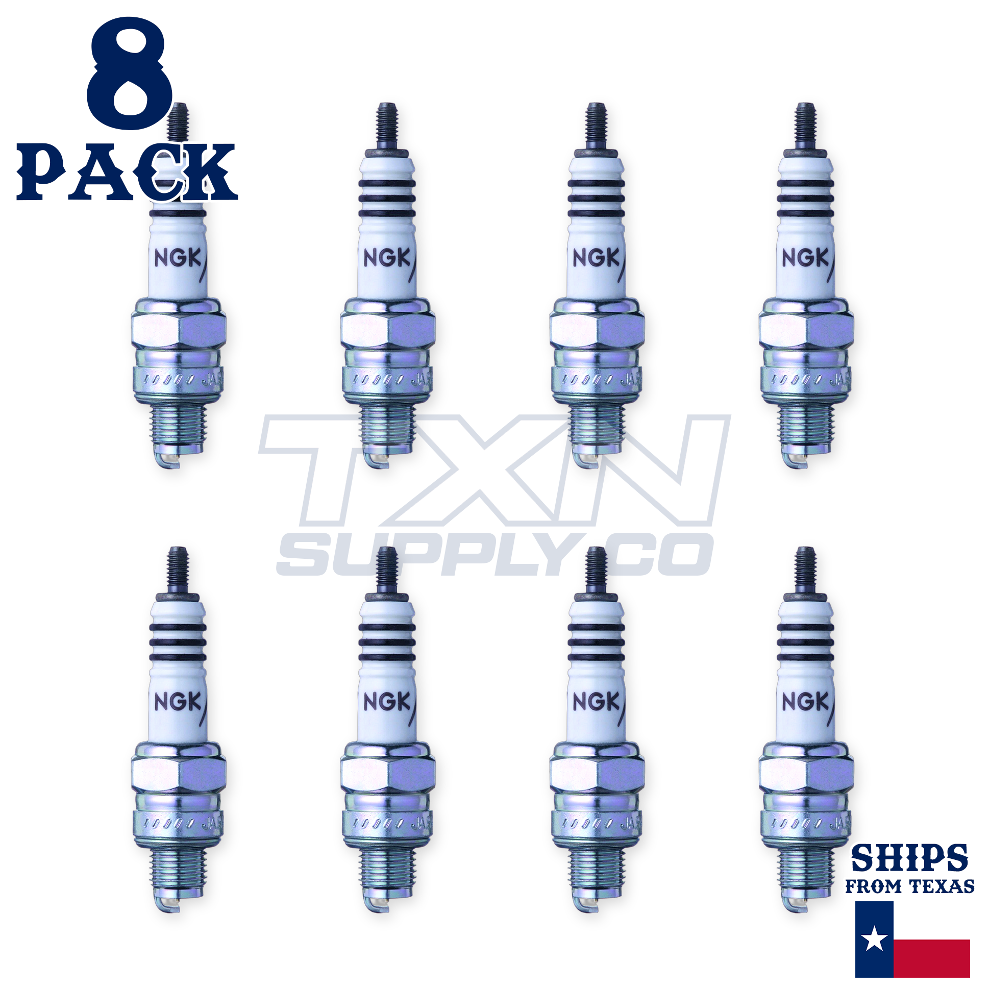 NGK 7544 Iridium IX Spark Plug CR7HIX - 8 Pack - Image 2