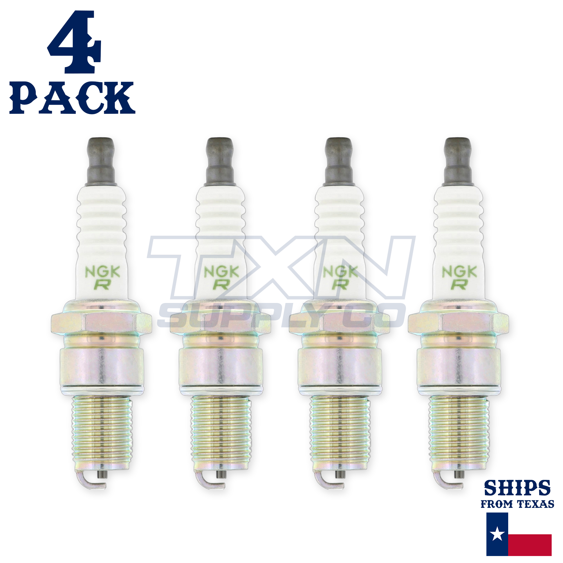 NGK 7548 BR9EYA V-Power Plug - 4-Pack - Image 2