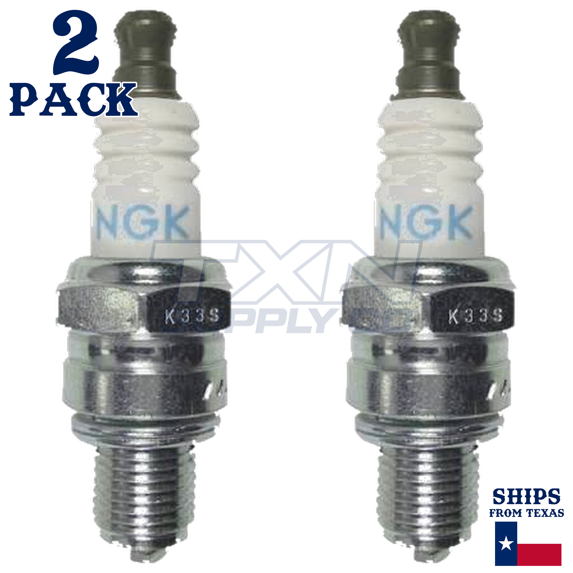2 Pack NGK Spark Plug - For STIHL Trimmer Cutter FC 90 - Image 2