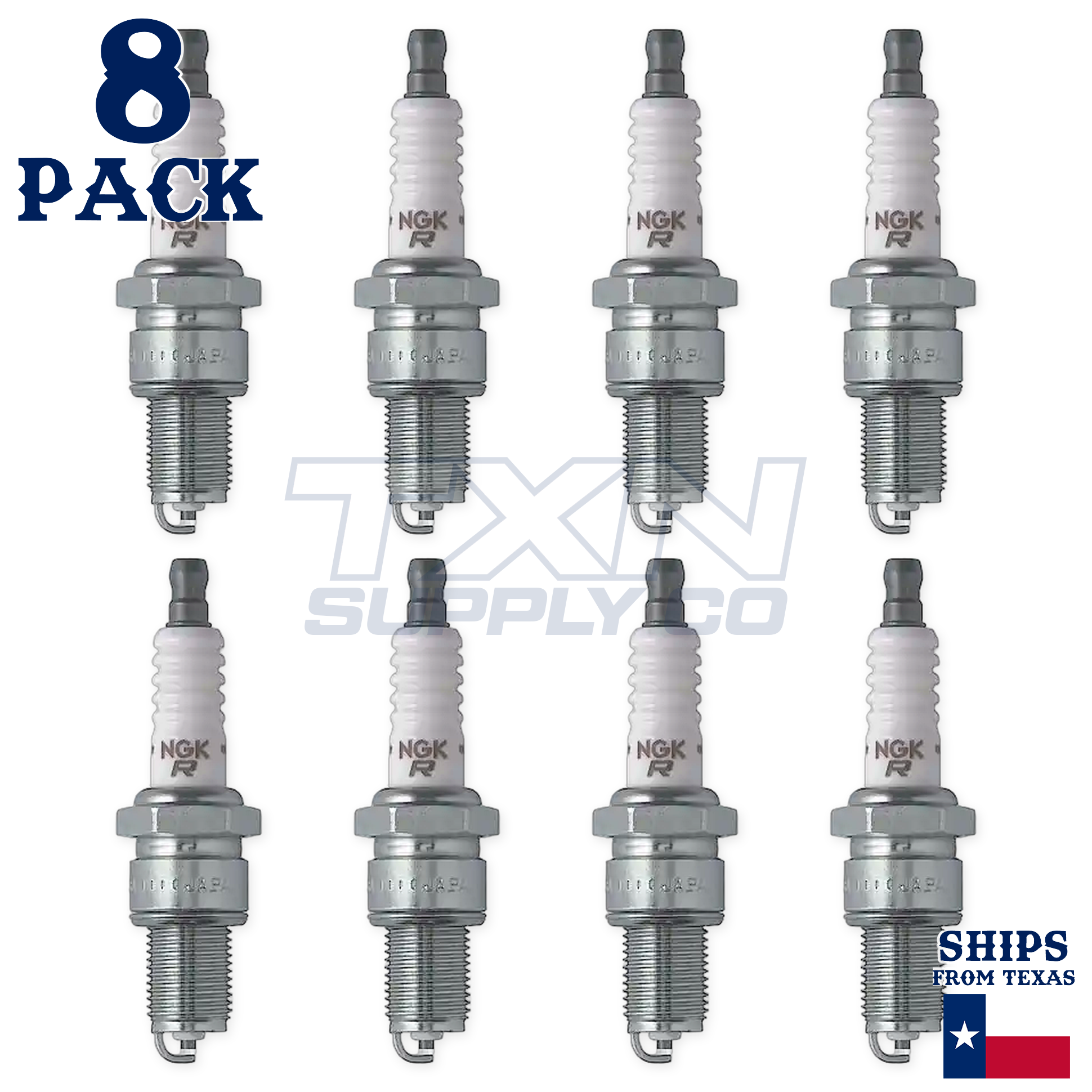 (8-Pack) NGK Spark Plugs BPR5ES-11 (Stock # 7634) - Image 2
