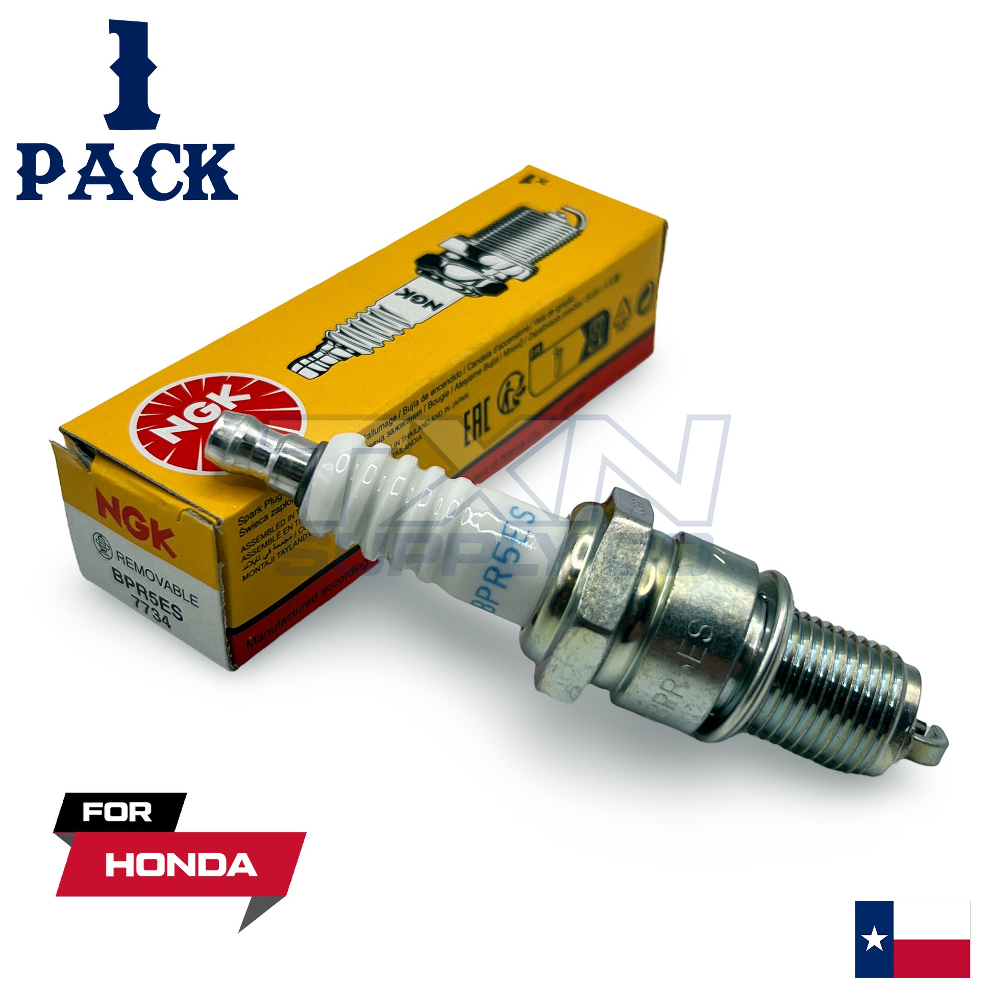 1 NGK Spark Plug - For HRD535K1 Honda Lawn Mower - Image 1
