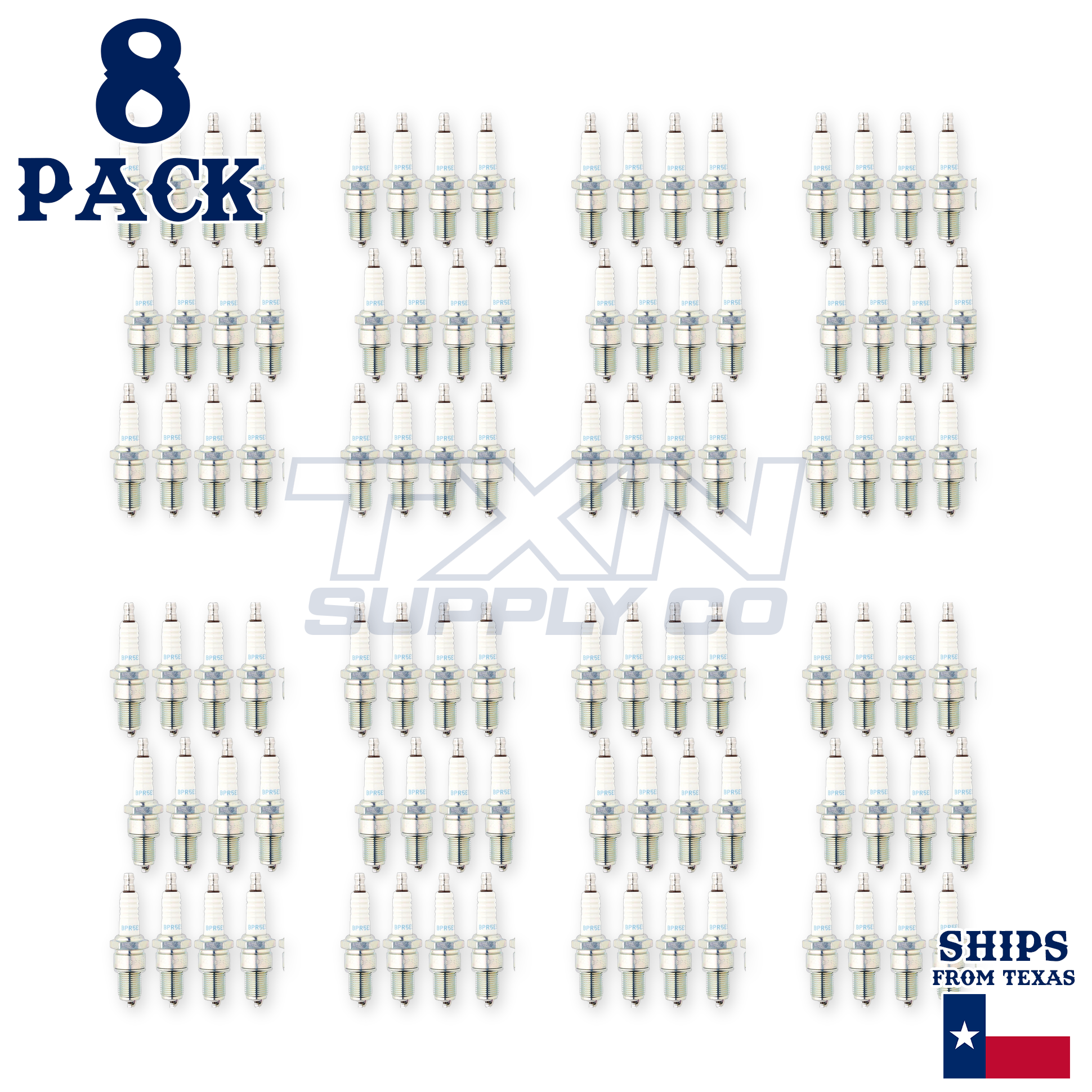 NGK BPR5ES Spark Plug 7734 - 8 Pack - Image 2