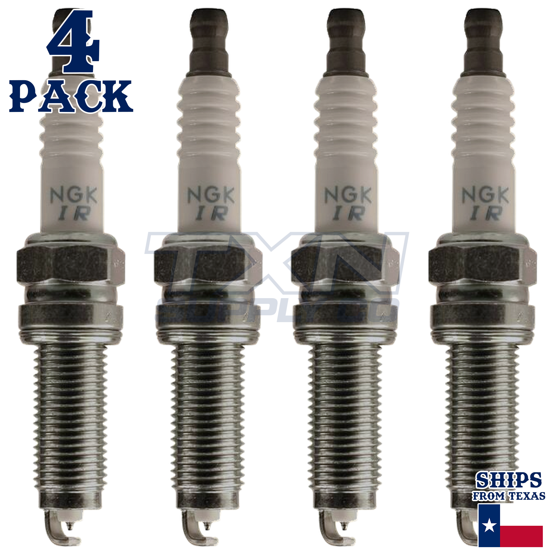 NGK 7751 Spark Plugs 4 Pack