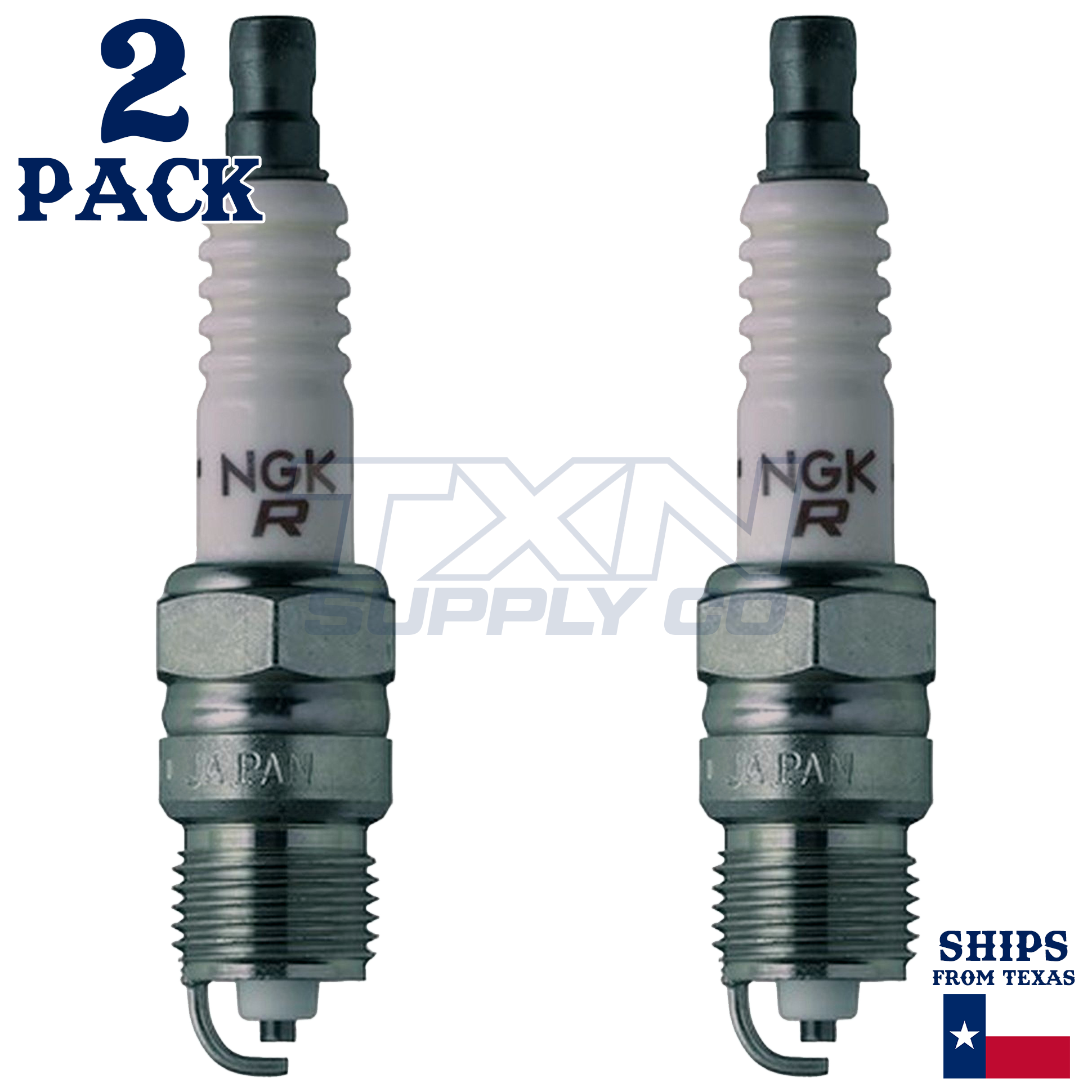 NGK 7773 UR6 Spark Plugs 2 Pack - Image 1