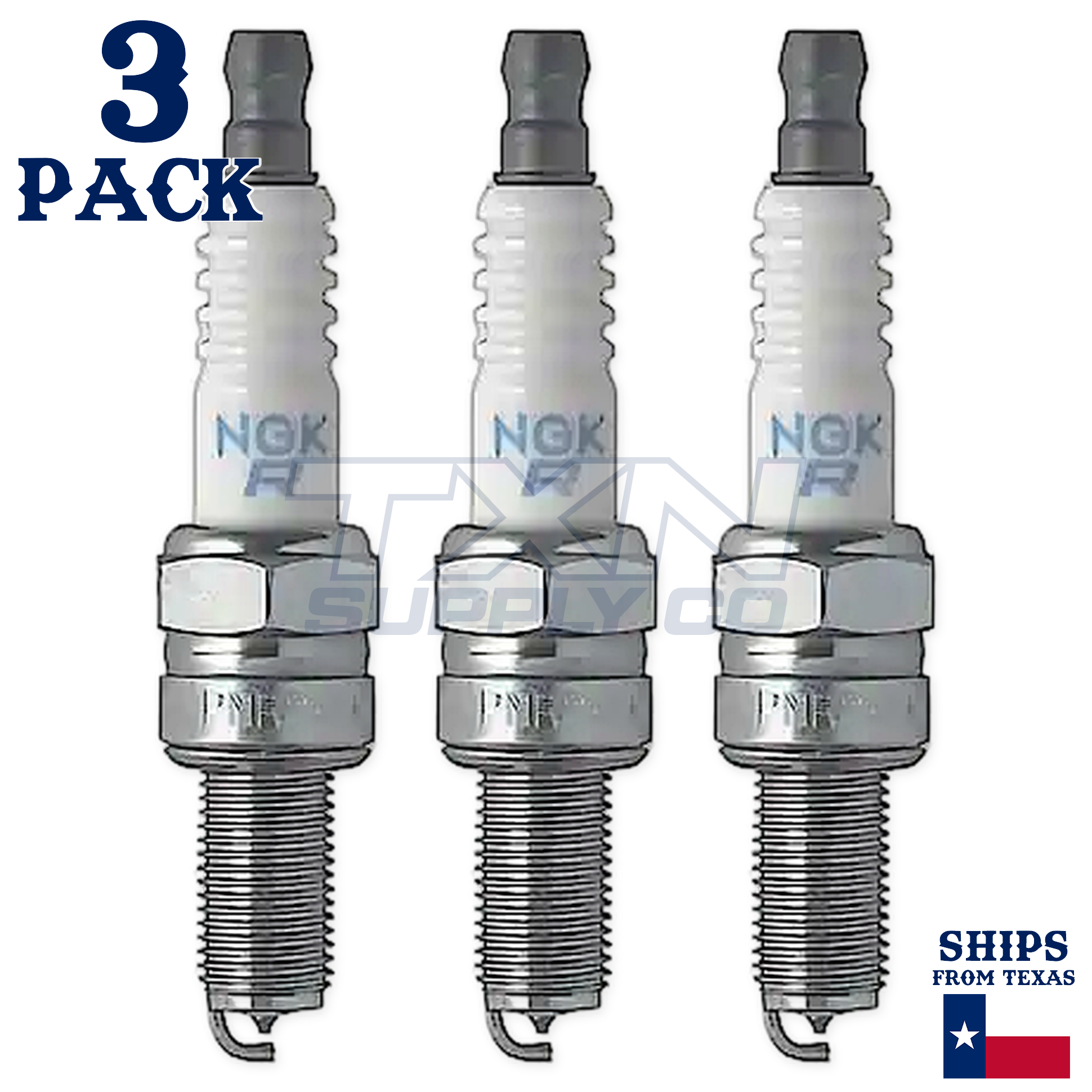 Sea Doo Spark 900 NGK Spark Plug Set All Models 7784 CR8EB 415129403 - Image 2