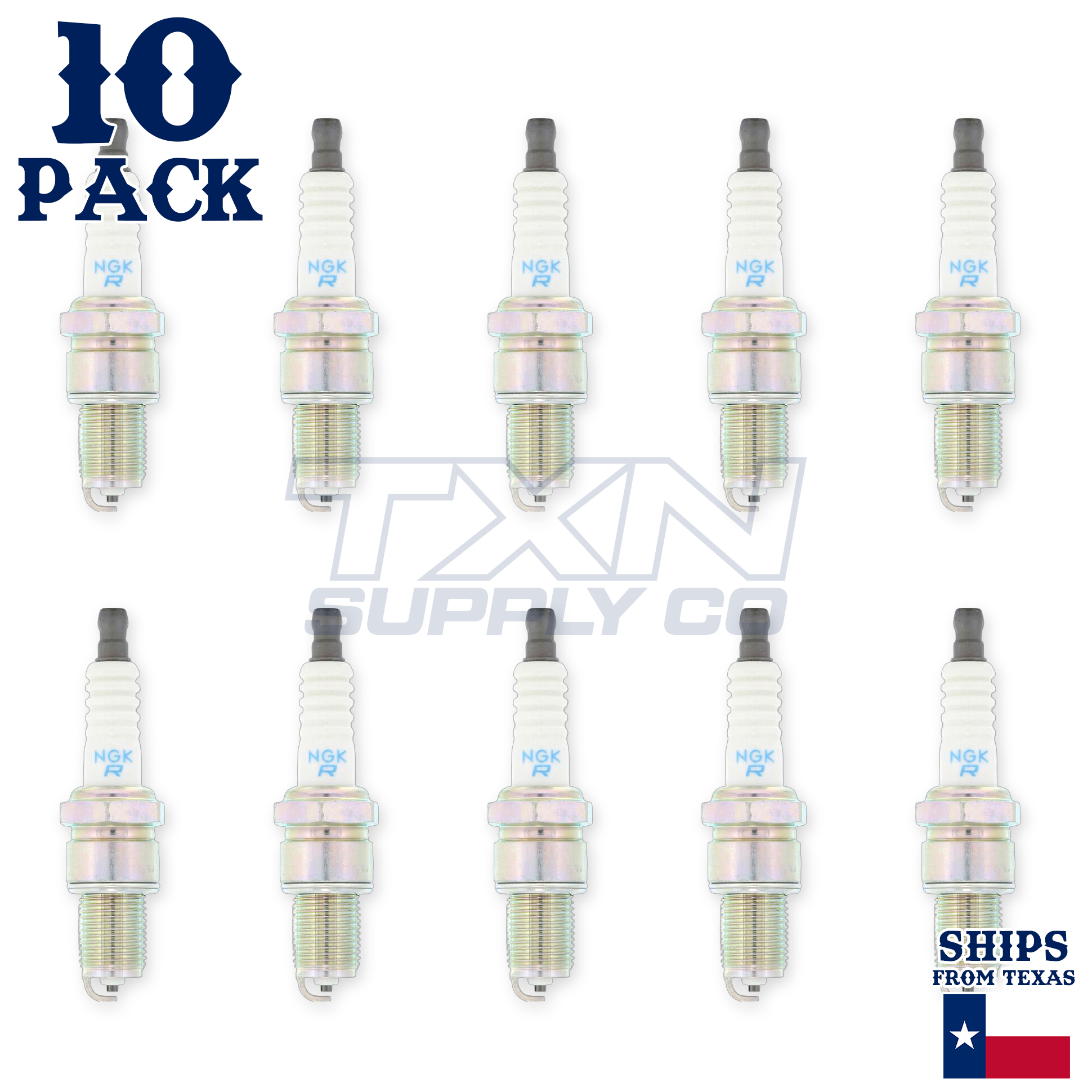 NGK Spark Plug BPR9ES For Artic Cat M, XF, ZR Models - 10 Pack - Image 2