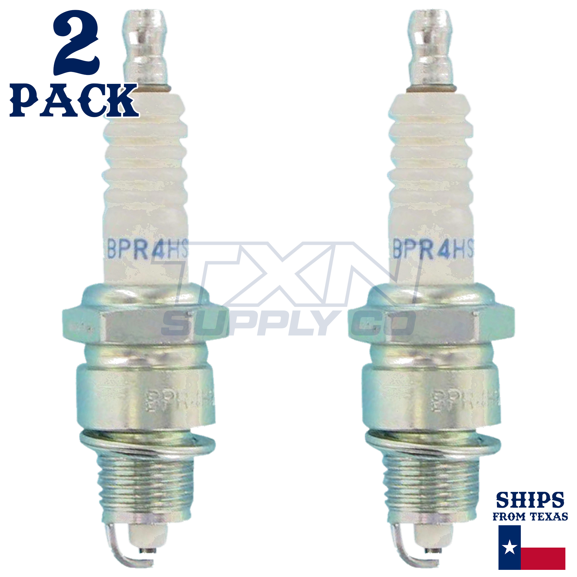 2 NGK Spark Plug - For FA 50 Suzuki Motorcycle - Image 2