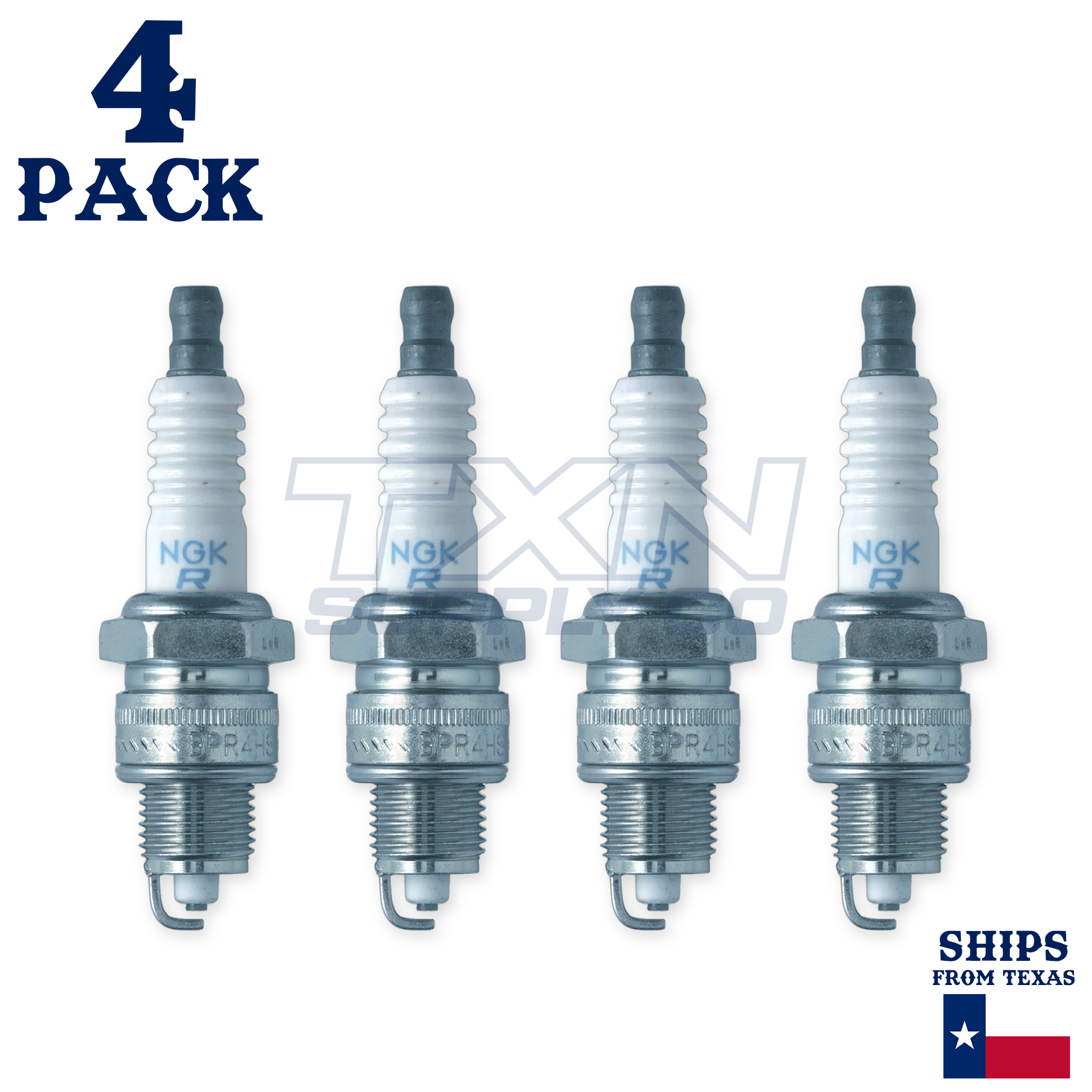 4 NGK Spark Plug - For HT3813 Honda Lawn Mower - Image 2