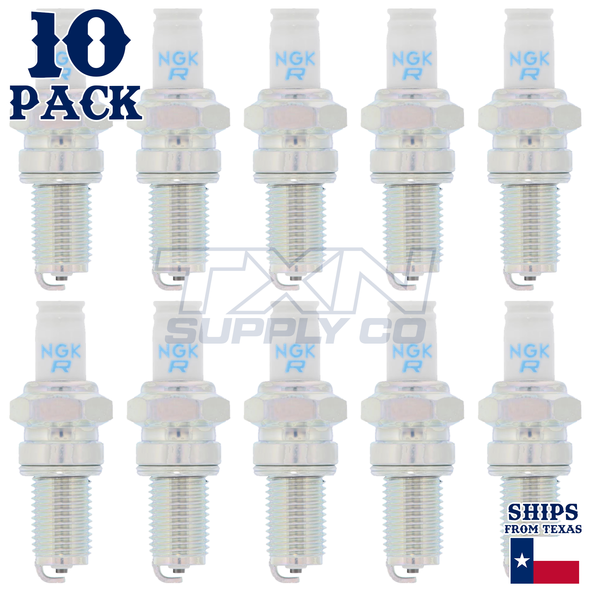 NGK 7839 Spark Plugs DR7EA - 10 Pack - Image 2