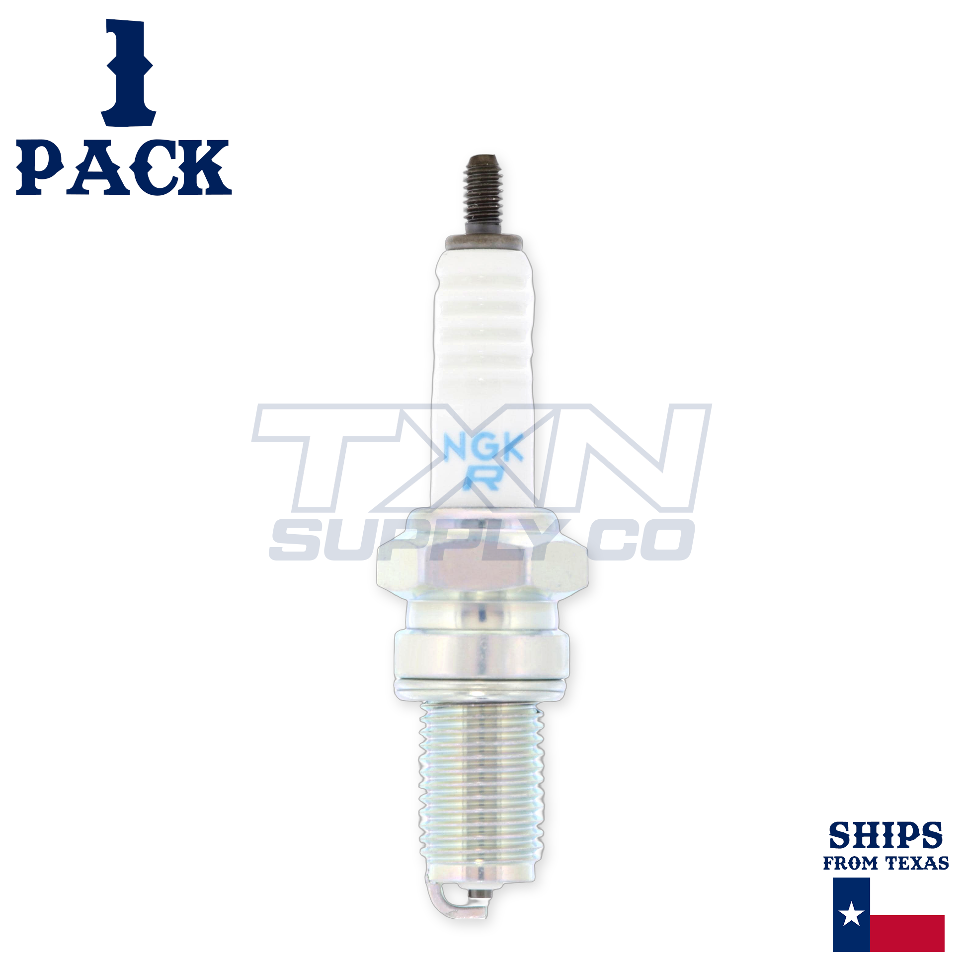 NGK 7839 Spark Plug DR7EA - 1 Pack - For Suzuki Ozark 250 2002-2009 - Image 2