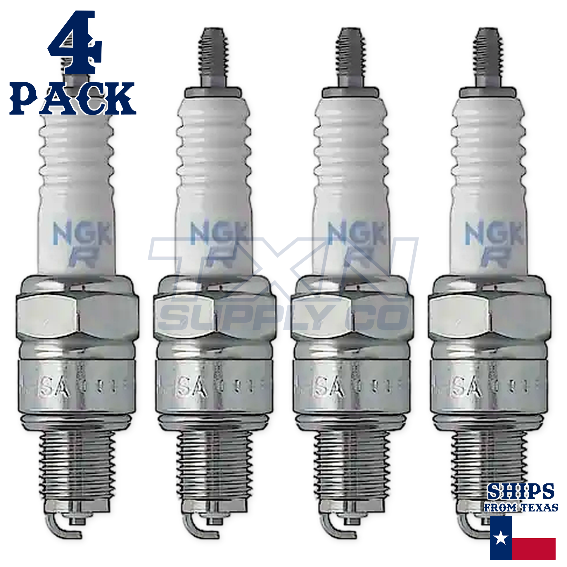 NGK 7840 CR5HSA Spark Plugs 4 Pack - Image 2