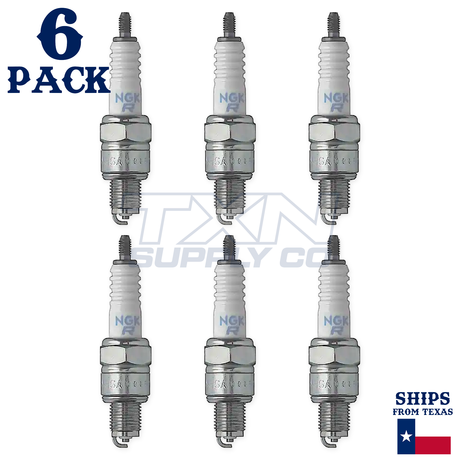 NGK 7840 CR5HSA Spark Plugs 6 Pack - Image 2